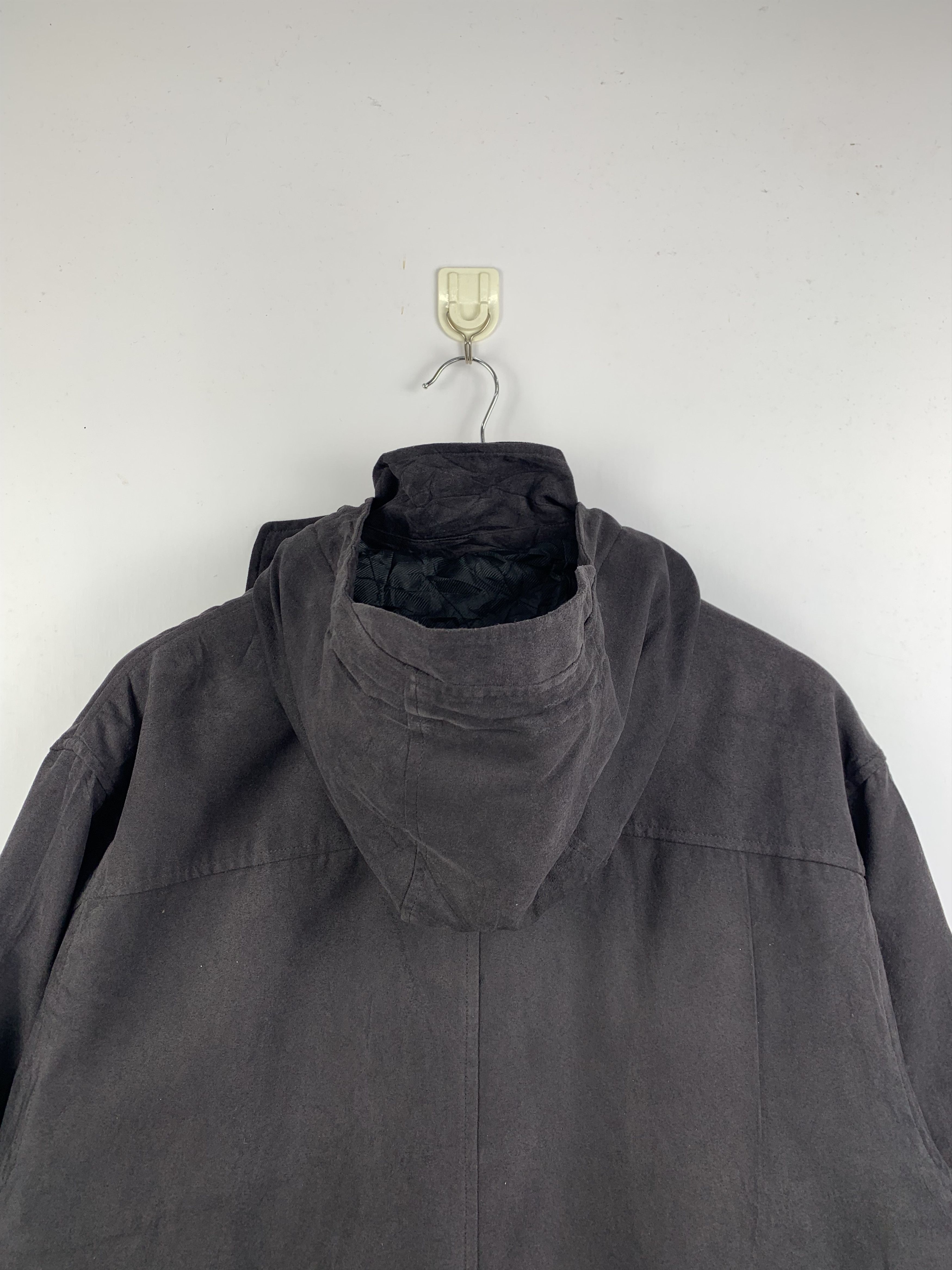 Japanese Brand Vintage Troy Bros Zip Up Hoodie Cotton Canvas Jacket Size US M / EU 48-50 / 2 - 6 Thumbnail