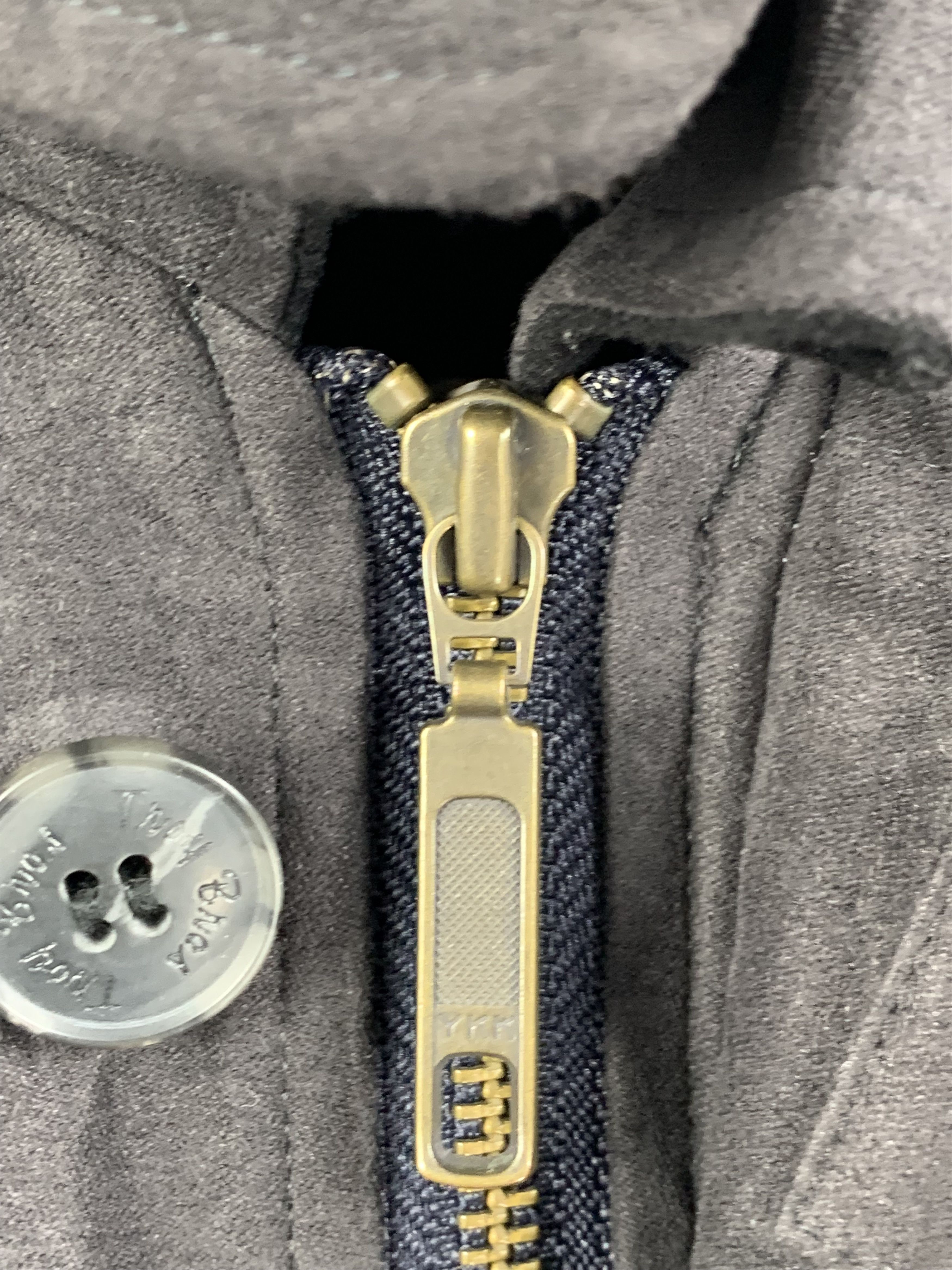 Japanese Brand Vintage Troy Bros Zip Up Hoodie Cotton Canvas Jacket Size US M / EU 48-50 / 2 - 8 Thumbnail
