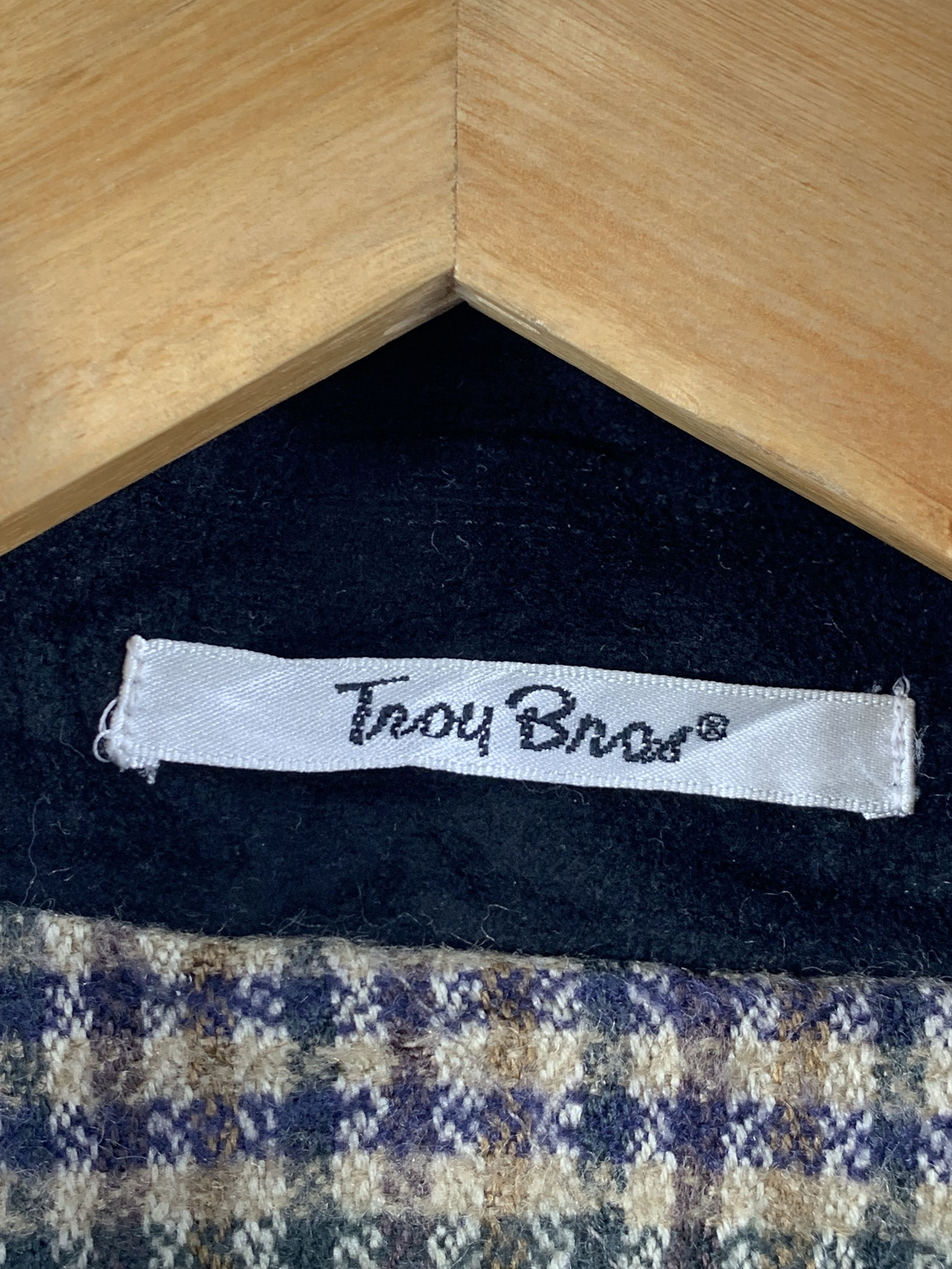 Japanese Brand Vintage Troy Bros Zip Up Hoodie Cotton Canvas Jacket Size US M / EU 48-50 / 2 - 13 Thumbnail