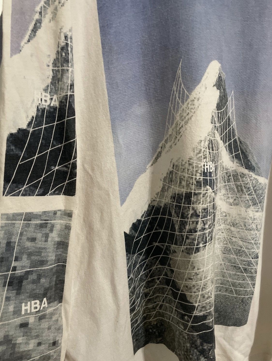 Hood By Air Digital mountain grid LS Size US L / EU 52-54 / 3 - 2 Thumbnail