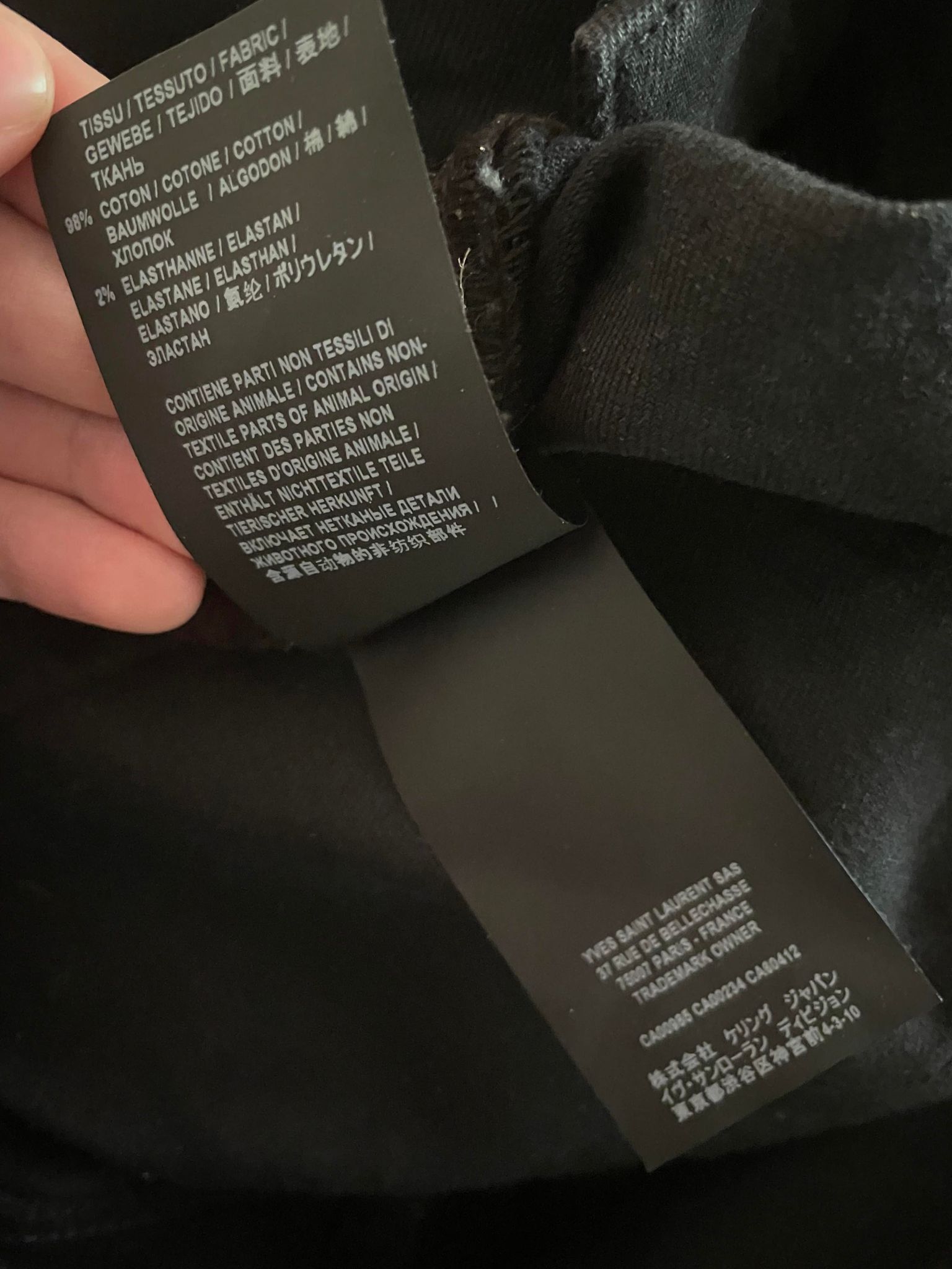 Hedi Slimane × Saint Laurent Paris Saint Laurent D02 Ripped denim size 30 Size US 30 / EU 46 - 7 Thumbnail