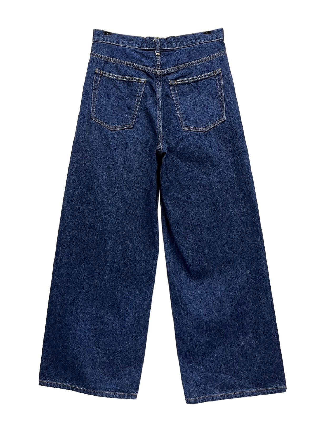 Designer × Japanese Brand × Spellbound 🔥JAPAN MADE🔥DOMINGO High Waist Ultra Wide Leg Baggy Jeans Size US 28 / EU 44 - 5 Thumbnail