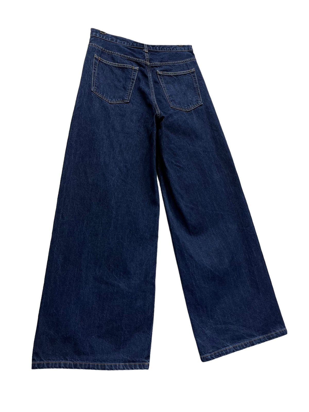 Designer × Japanese Brand × Spellbound 🔥JAPAN MADE🔥DOMINGO High Waist Ultra Wide Leg Baggy Jeans Size US 28 / EU 44 - 4 Thumbnail