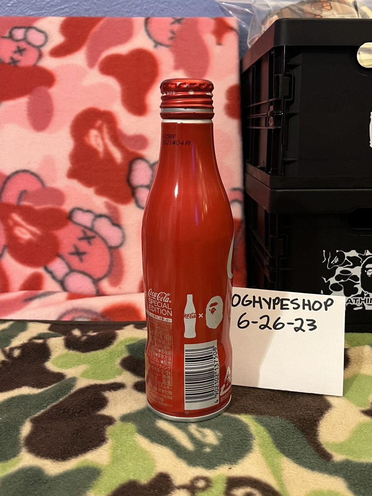 Bape × Coca Cola Bape Coke Can Size ONE SIZE - 2 Thumbnail