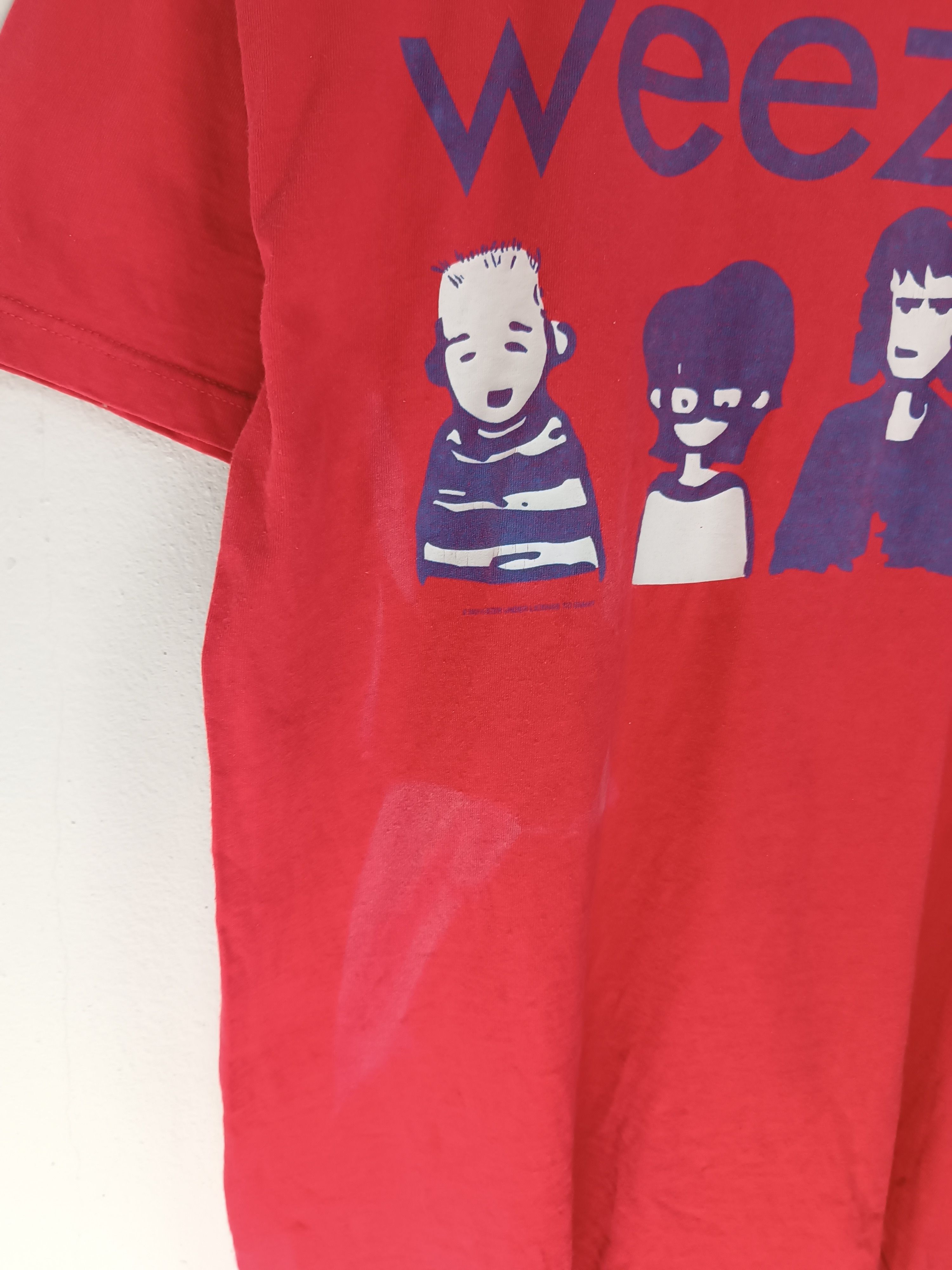 Band Tees VINTAGE 2000s WEEZER (smashing pumpkins radiohead foo) Size US M / EU 48-50 / 2 - 5 Thumbnail