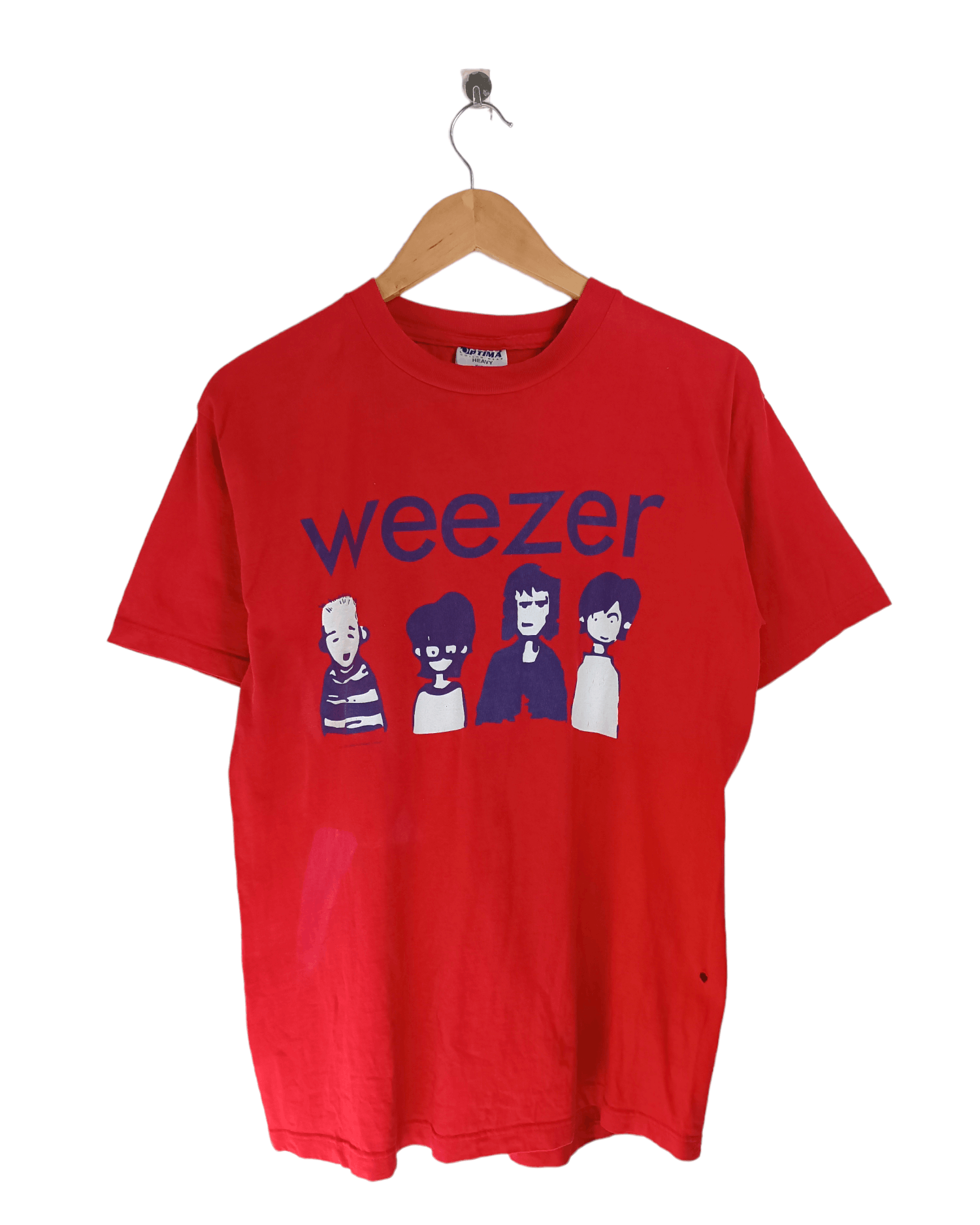 Band Tees VINTAGE 2000s WEEZER (smashing pumpkins radiohead foo) Size US M / EU 48-50 / 2 - 1 Thumbnail