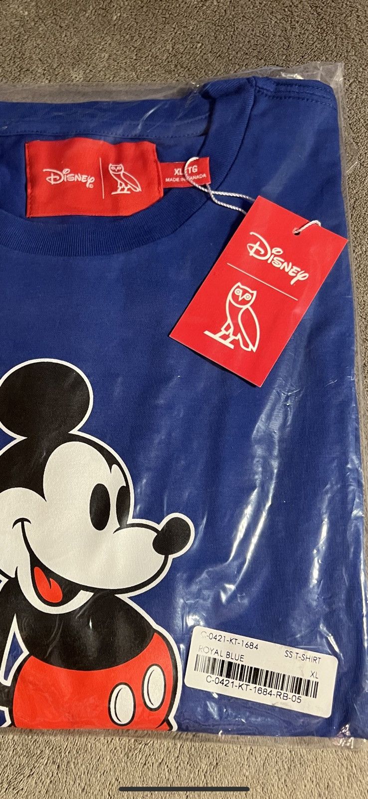 Disney × October's Very Own RARE OVO x DISNEY CLASSIC MICKEY MOUSE T-SHIRT TEE BRAND NEW Size US XL / EU 56 / 4 - 8 Thumbnail