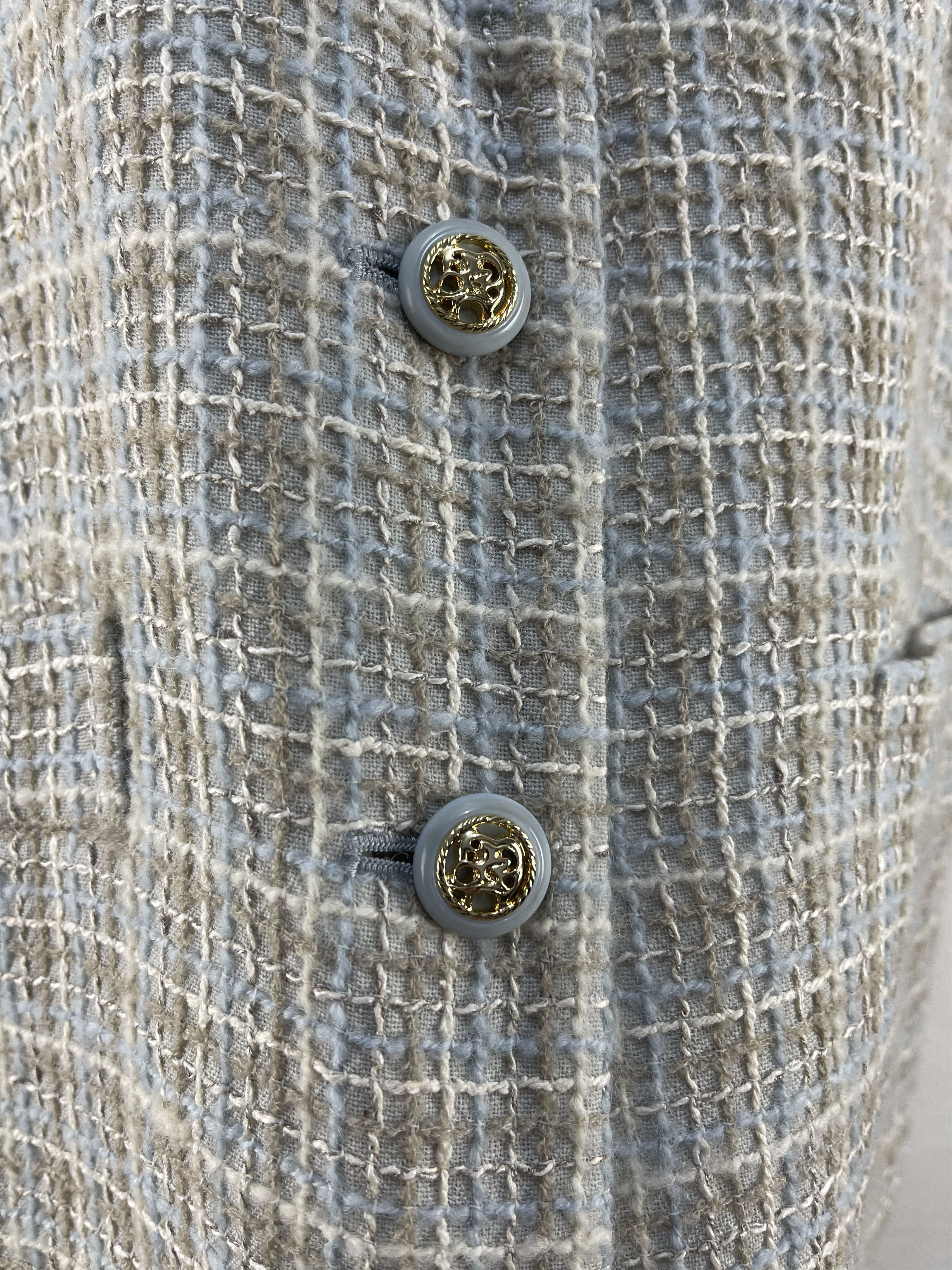 Burberry Vintage Burberrys Tweed Jacket Size S / US 4 / IT 40 - 9 Thumbnail