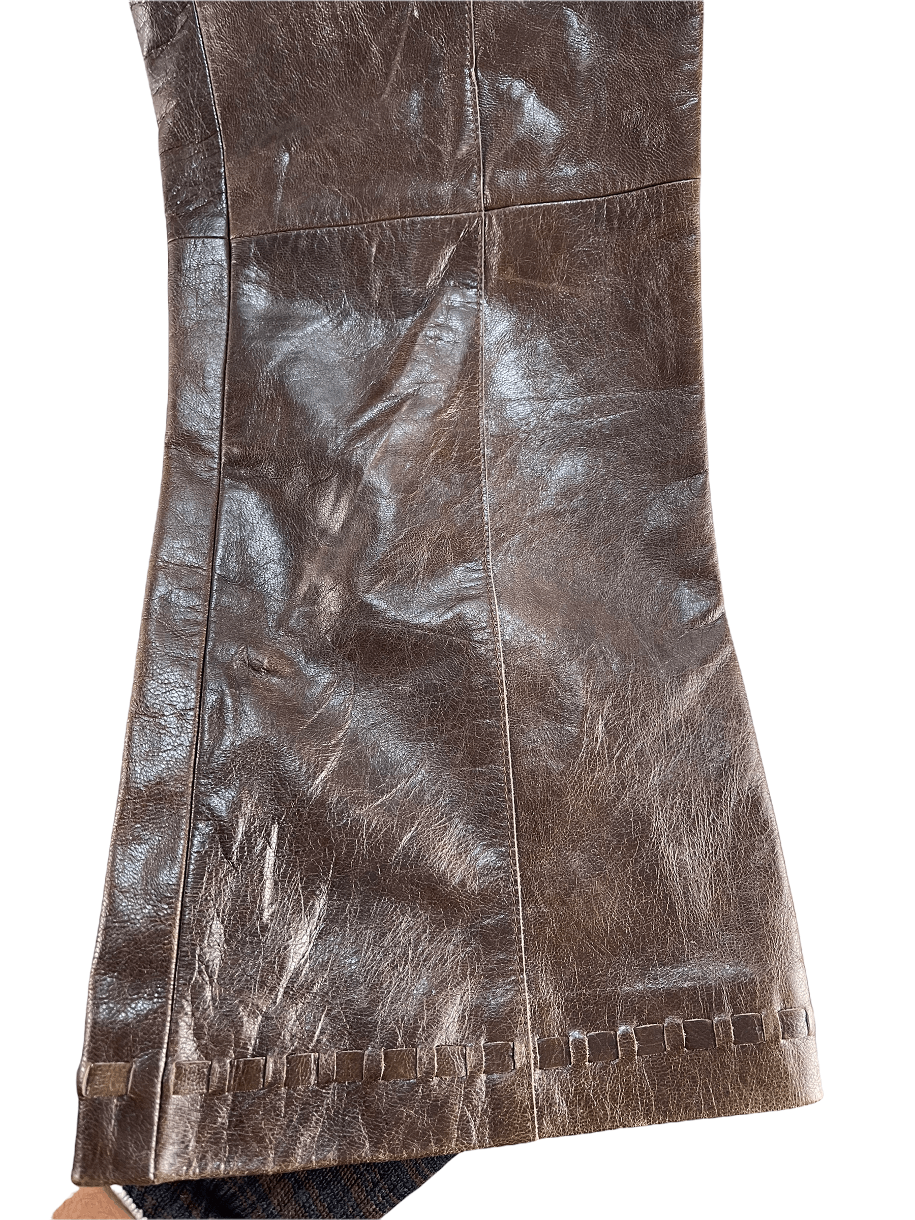 Chloe Miss Chloe Leather Pant Size 27" / US 4 / IT 40 - 10 Thumbnail