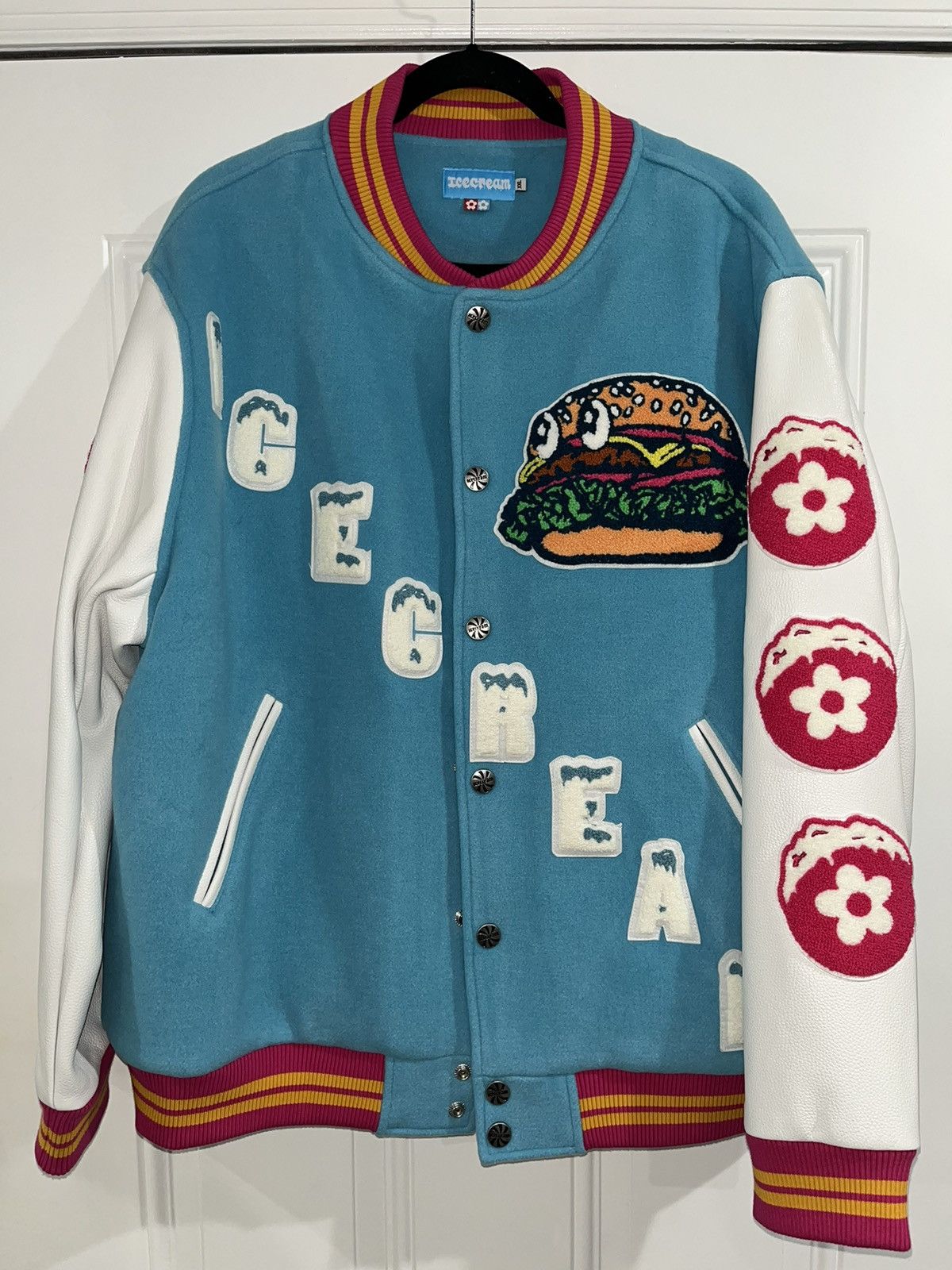 ICECREAM x VANDY BURGER VARSITY JACKET – Billionaire Boys Club