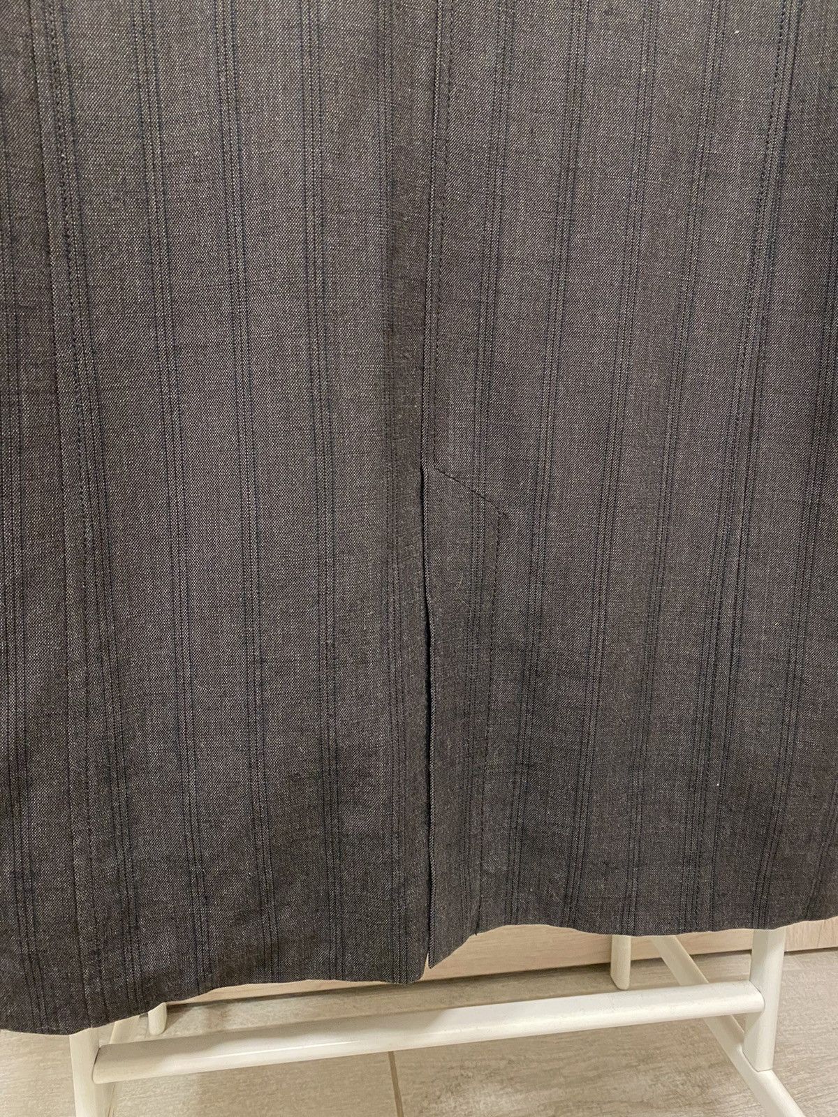 Stephan Schneider Stephan Schneider Striped Made in Belgium Long Wool Coat Size US XL / EU 56 / 4 - 16 Thumbnail