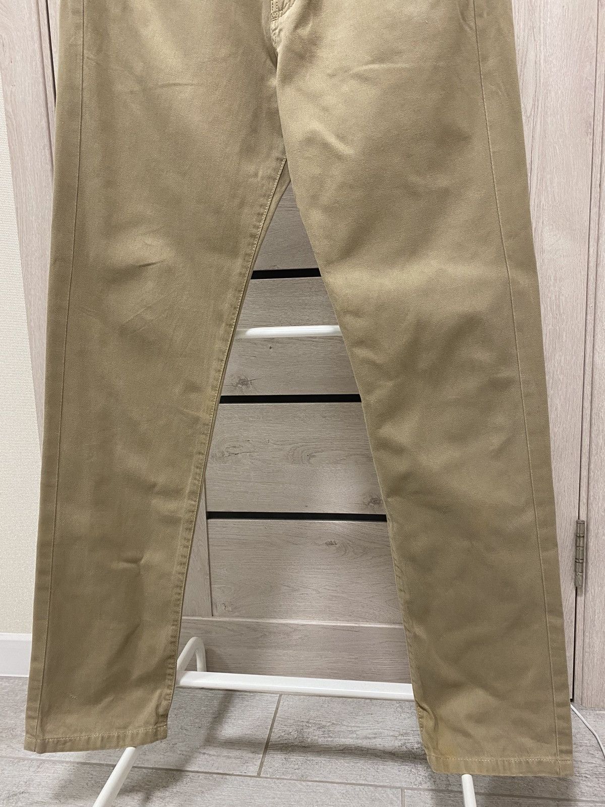 Massimo Osti × Stone Island × Vintage Stone Island Vintage Logo Beige Made in Italy Pants Size US 30 / EU 46 - 6 Thumbnail