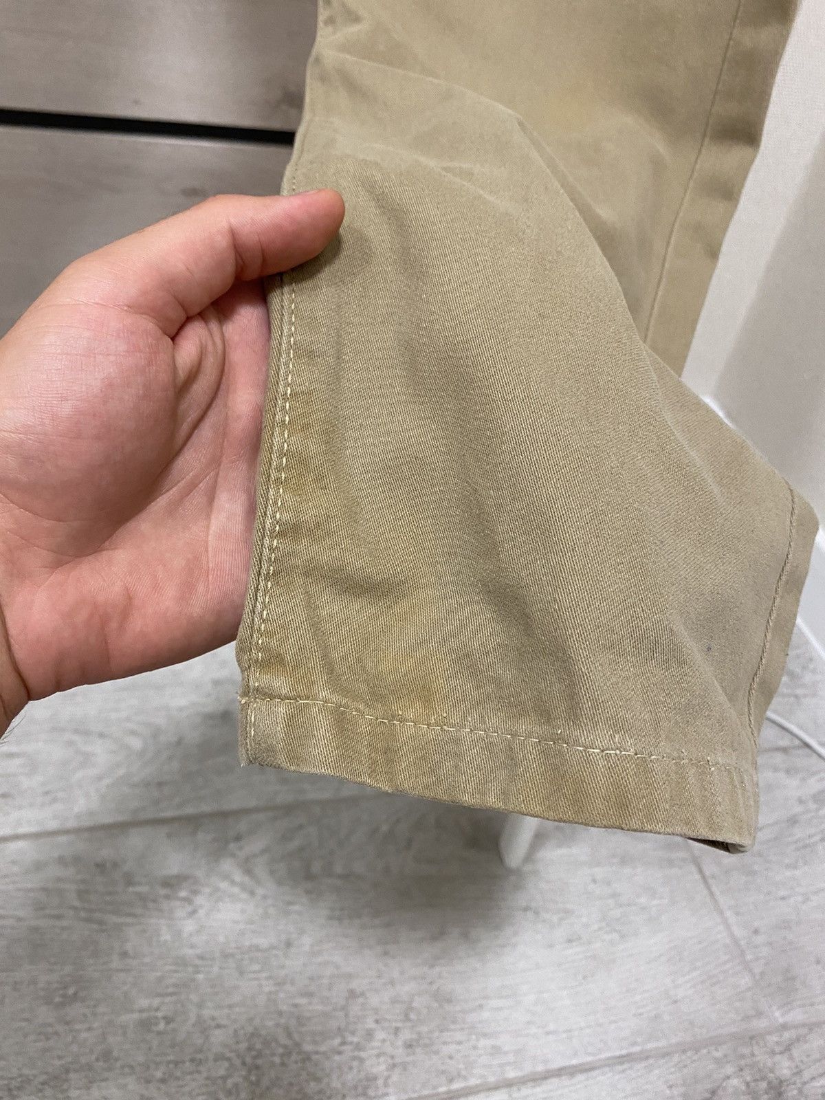 Massimo Osti × Stone Island × Vintage Stone Island Vintage Logo Beige Made in Italy Pants Size US 30 / EU 46 - 10 Thumbnail