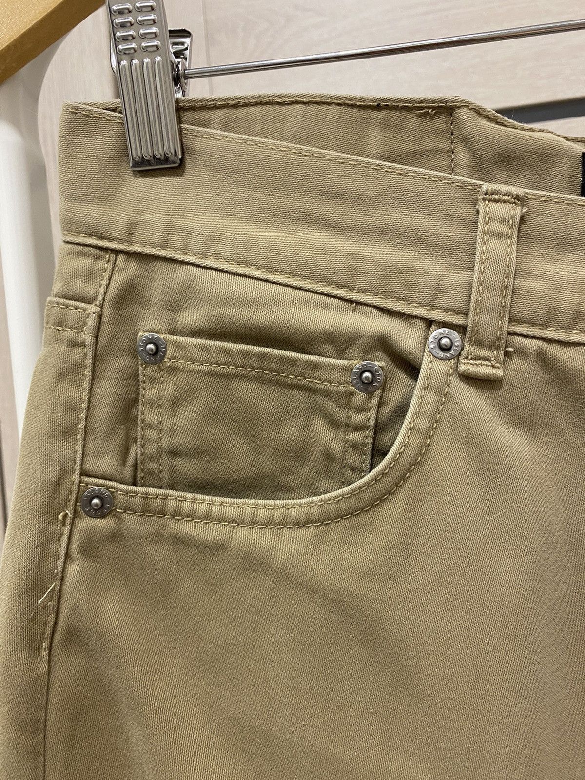 Massimo Osti × Stone Island × Vintage Stone Island Vintage Logo Beige Made in Italy Pants Size US 30 / EU 46 - 8 Thumbnail