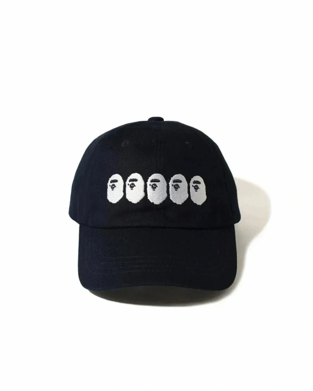 Pre-owned Bape 2021 Summer Bag Go Skate Hat Cap Navy (cap Only)