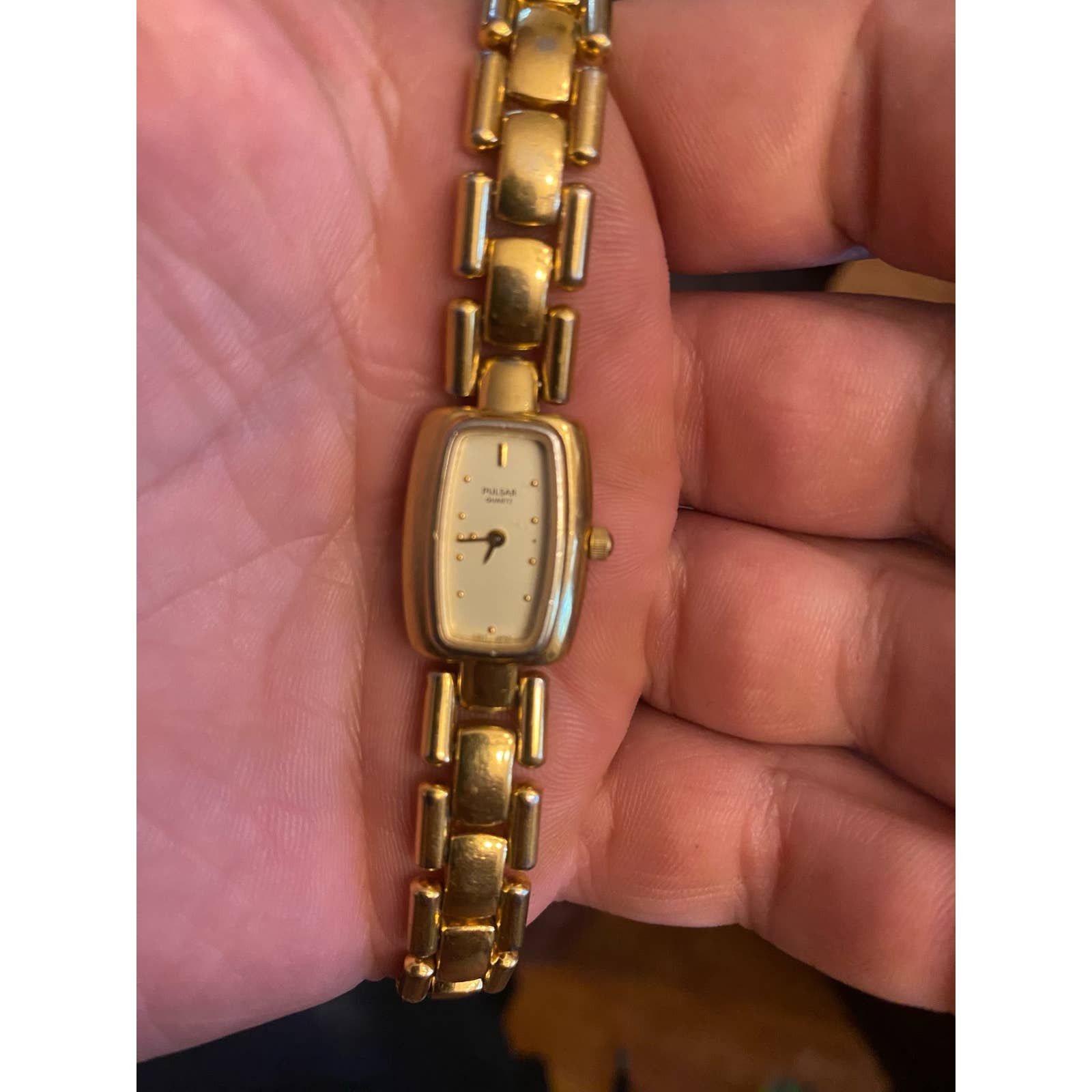Pulsar Pulsar V400 X008 Gold Tone Womens Watch Grailed
