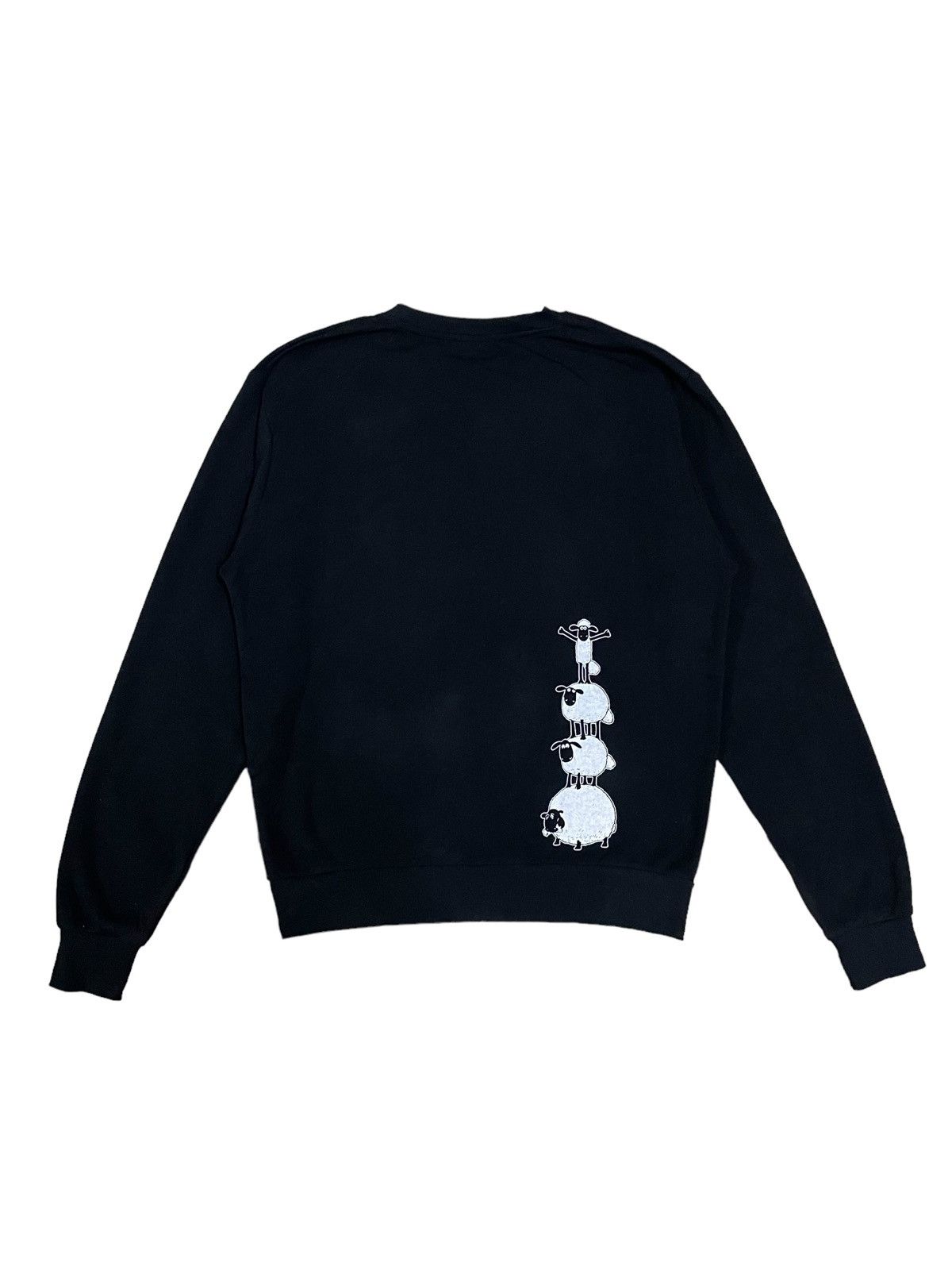 Cartoon Network Y2K Cartoon Shaun The Sheep Big Spellout Image Sweatshirt Size US L / EU 52-54 / 3 - 7 Thumbnail