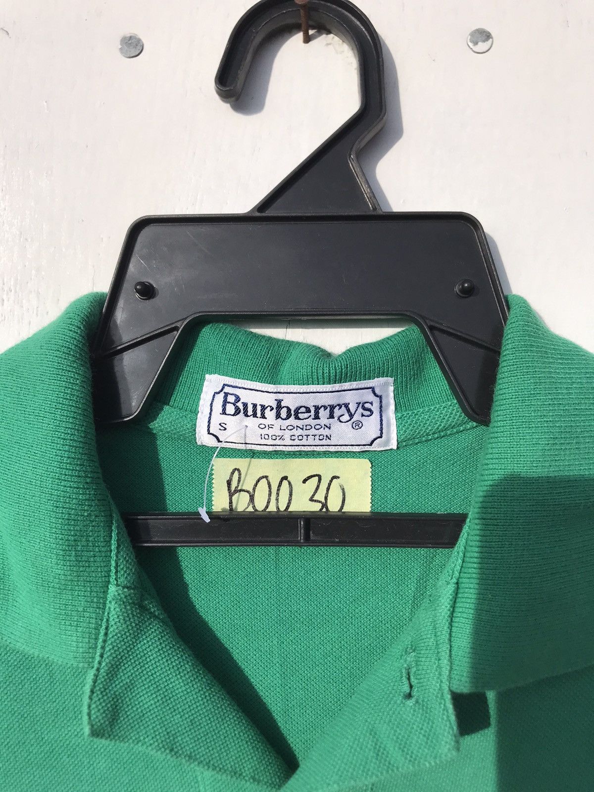 Burberry Vintage Burberrys Logo Polo Shirt Size US S / EU 44-46 / 1 - 3 Thumbnail