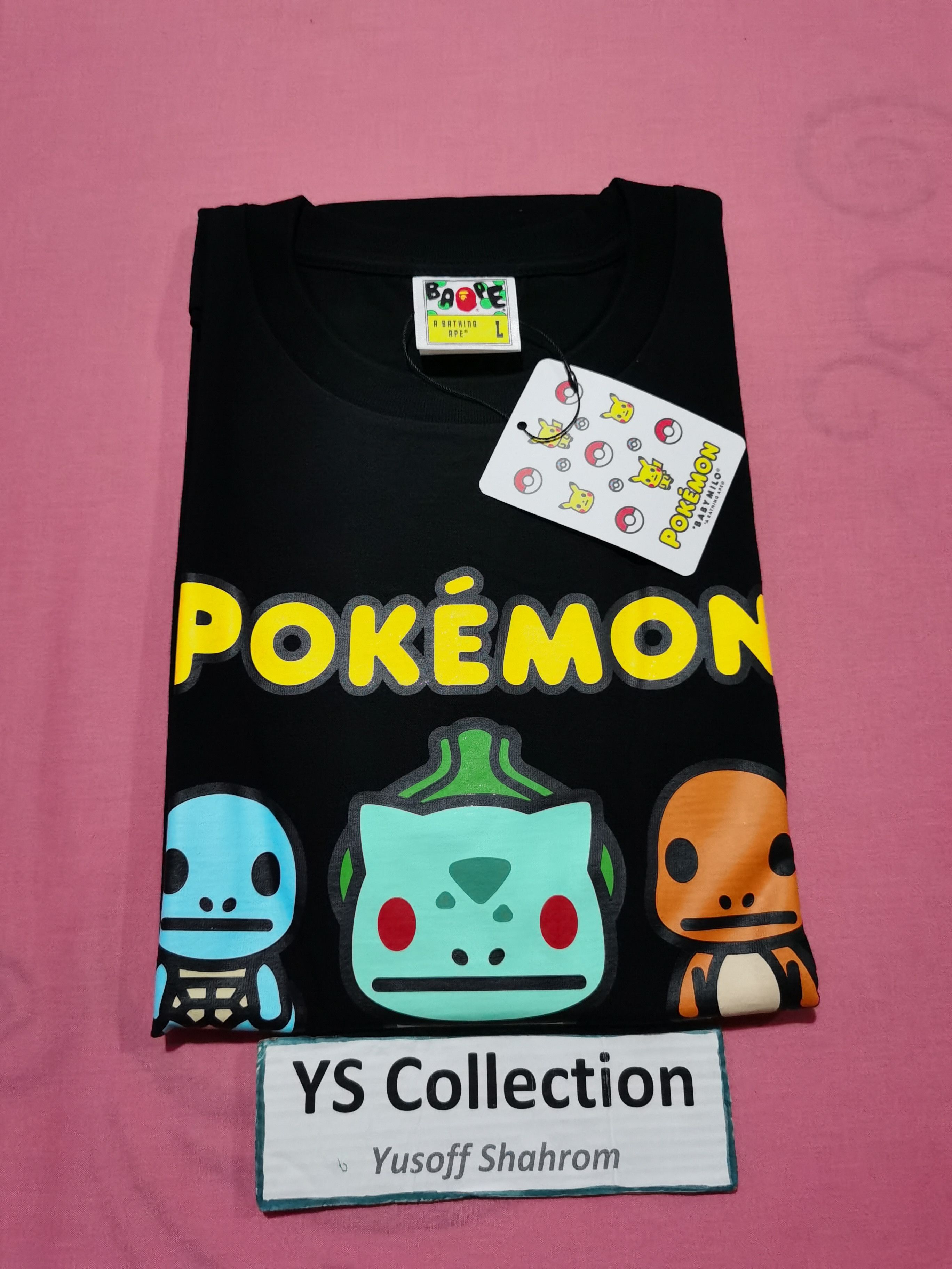 Bape Bape x Pokemon Starters Tee | Grailed