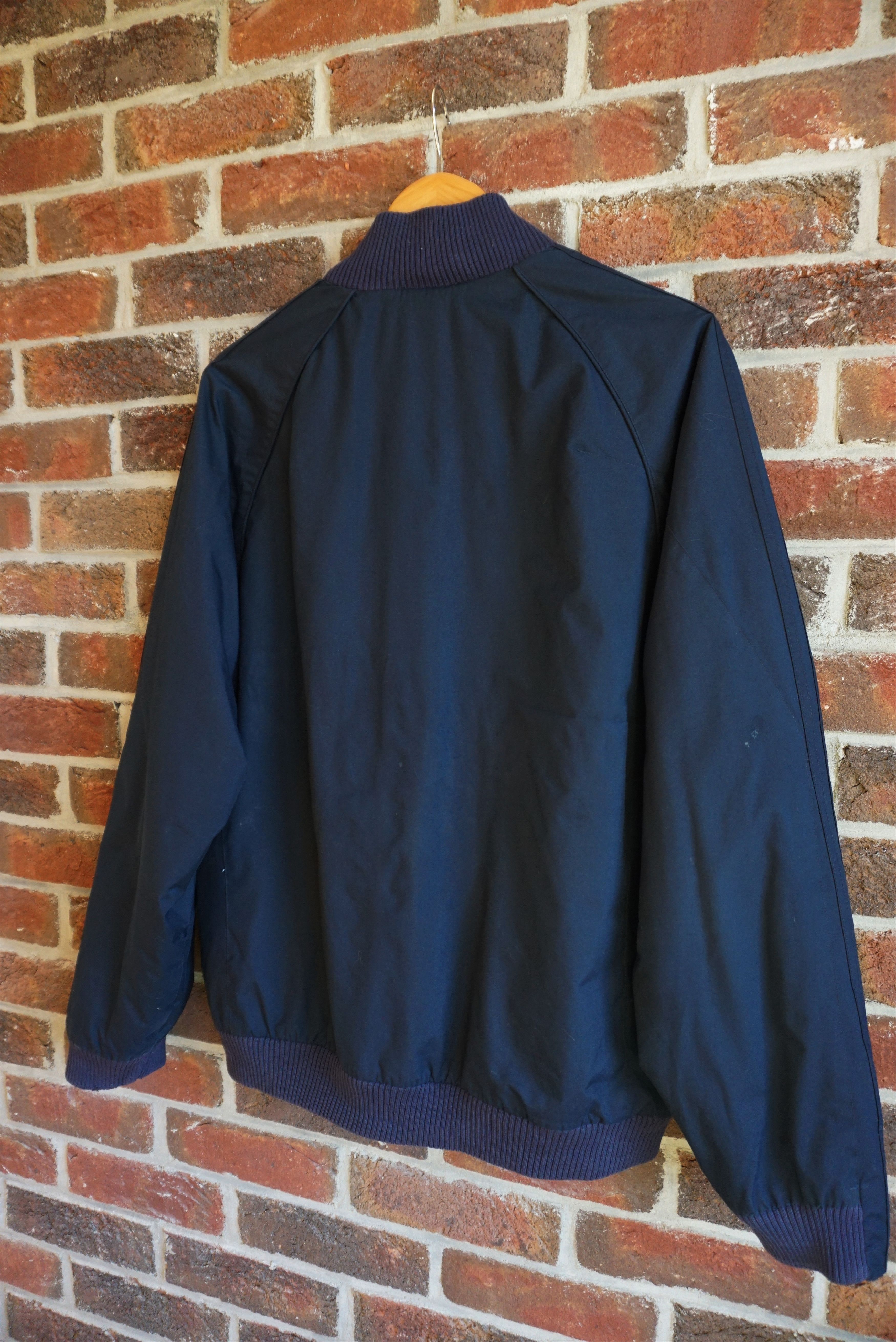 Adidas ADIDAS jacket navy bomber Medium M three stripes padded Y2K Size US M / EU 48-50 / 2 - 17 Thumbnail