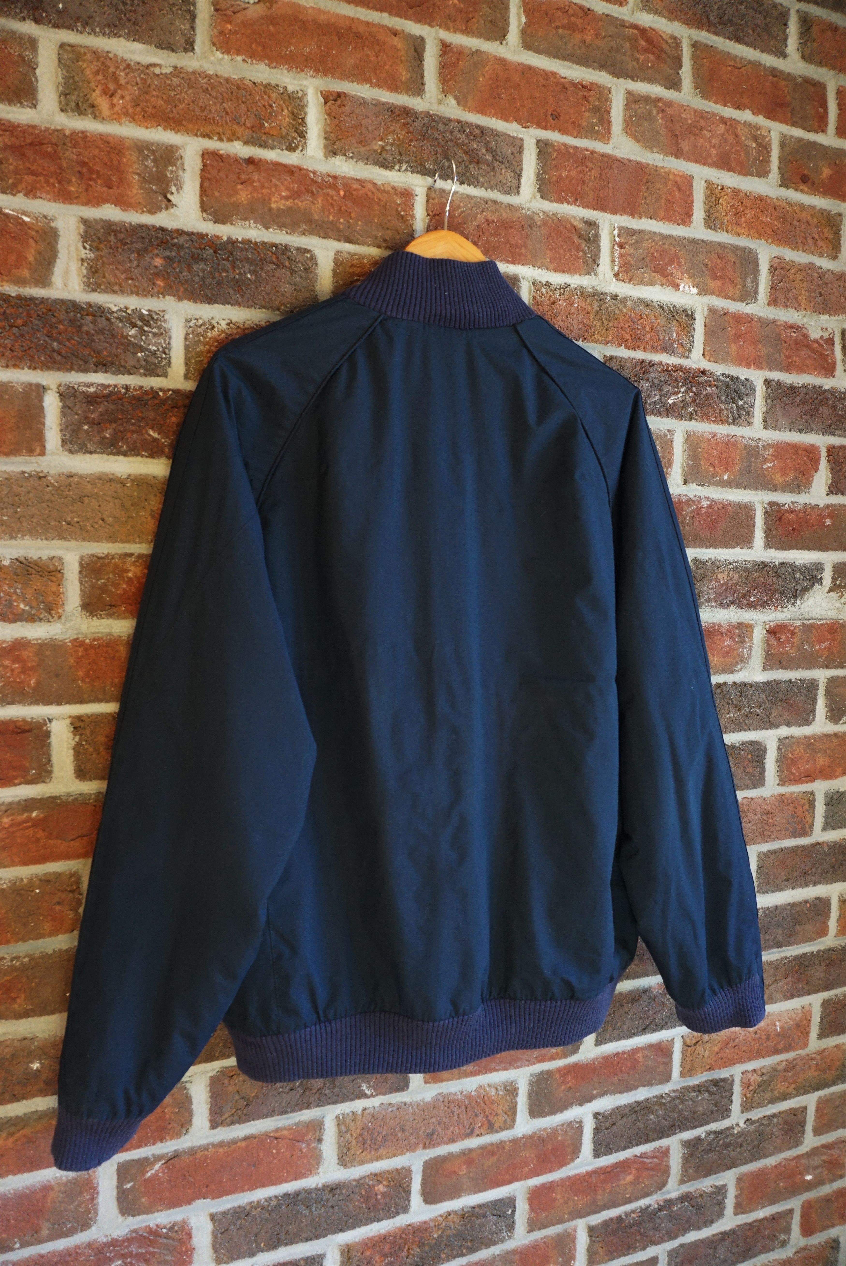 Adidas ADIDAS jacket navy bomber Medium M three stripes padded Y2K Size US M / EU 48-50 / 2 - 16 Thumbnail