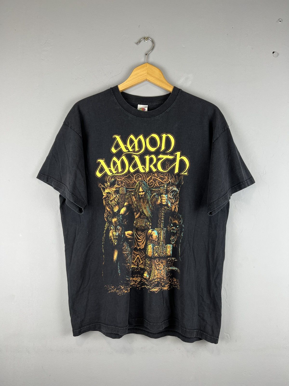 Band Tees × Vintage Vintage Amon Amarth Thor Oden’s soon tee viking style y2k Size US XL / EU 56 / 4 - 1 Thumbnail