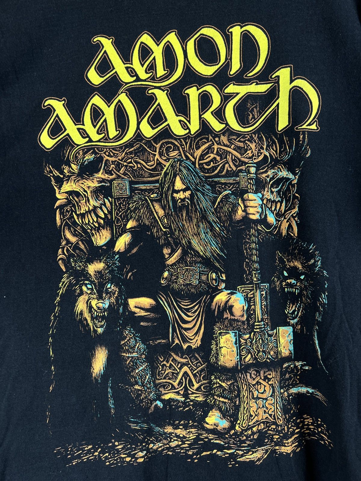 Band Tees × Vintage Vintage Amon Amarth Thor Oden’s soon tee viking style y2k Size US XL / EU 56 / 4 - 2 Thumbnail