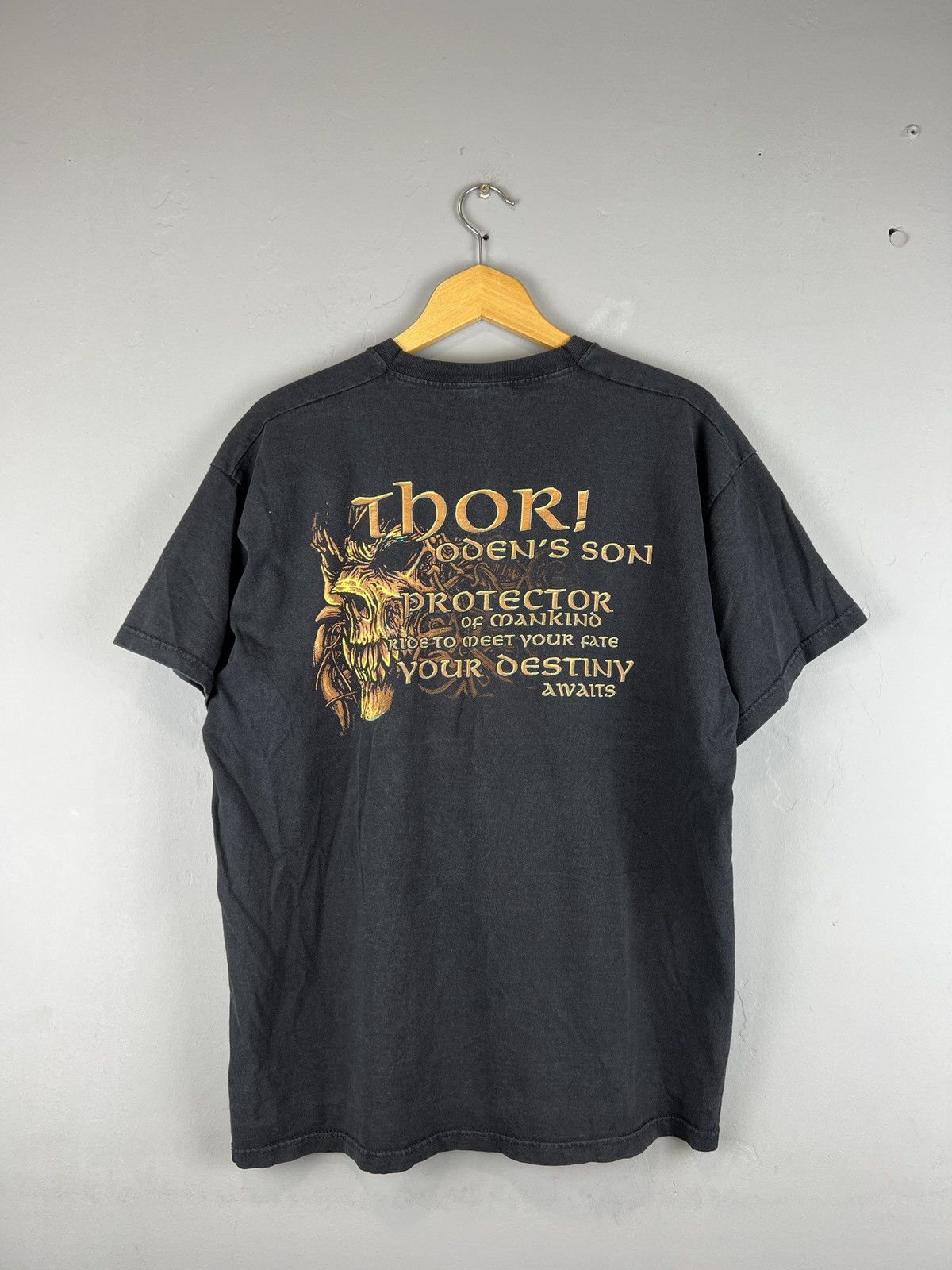 Band Tees × Vintage Vintage Amon Amarth Thor Oden’s soon tee viking style y2k Size US XL / EU 56 / 4 - 6 Thumbnail