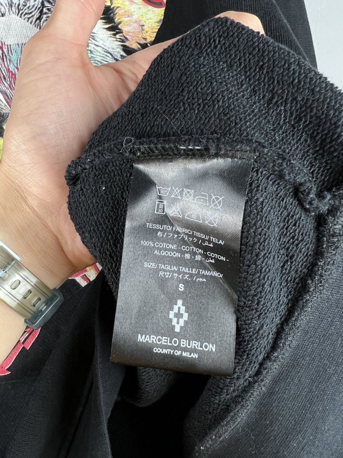 Marcelo Burlon Marcelo Burlon sweatshirt woof abstract print Milan couture Size US S / EU 44-46 / 1 - 6 Thumbnail