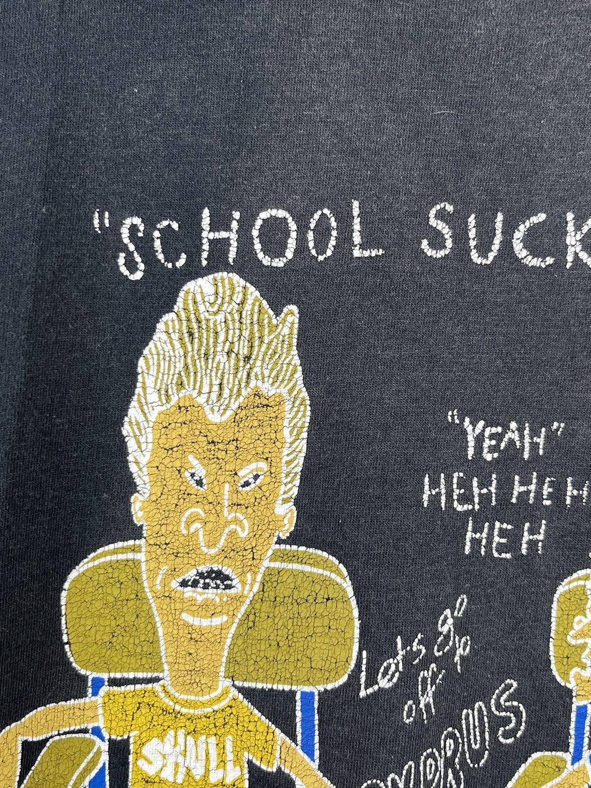 Mtv 1993 Beavis and Butthead Vintage Shirt school sucks Size US M / EU 48-50 / 2 - 6 Thumbnail