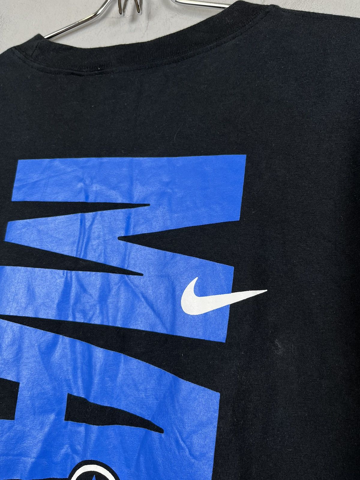 Vintage Vintage 90s NIKE UP TEMPO tshirt red label tee Size US XL / EU 56 / 4 - 5 Thumbnail