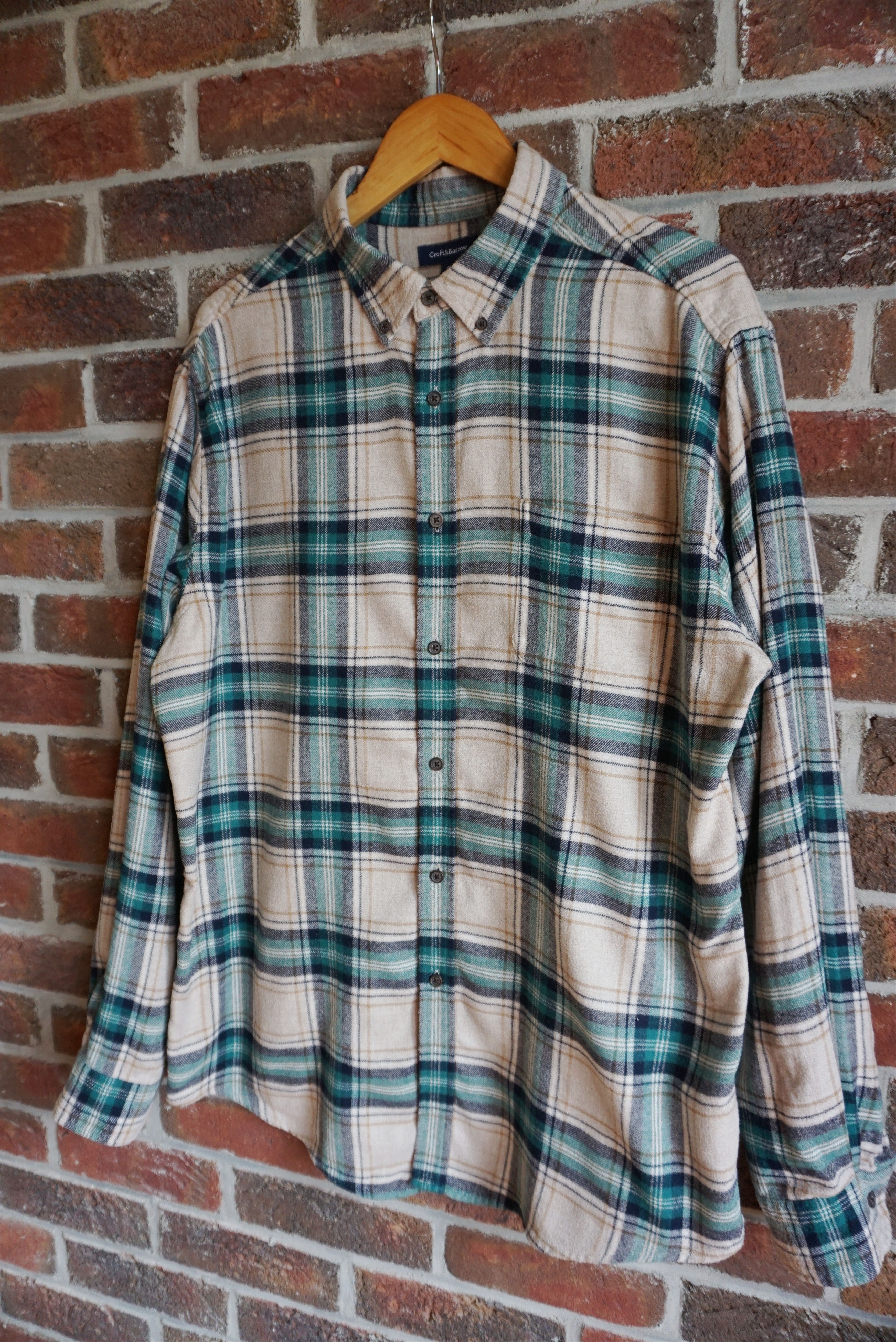Croft & Barrow Croft & Barrow L Large regular shirt casual checked flannel Size US L / EU 52-54 / 3 - 12 Thumbnail