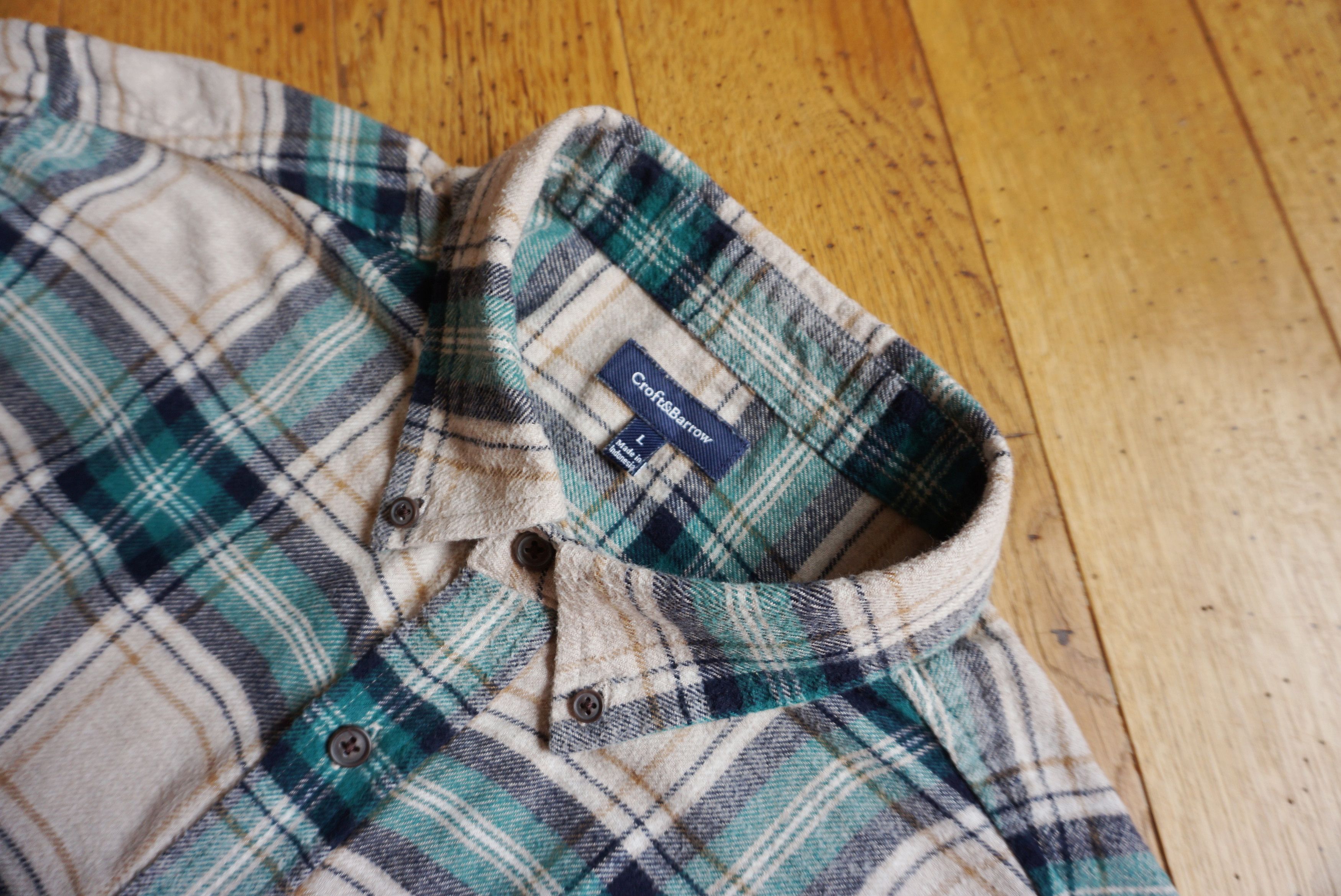 Croft & Barrow Croft & Barrow L Large regular shirt casual checked flannel Size US L / EU 52-54 / 3 - 17 Thumbnail