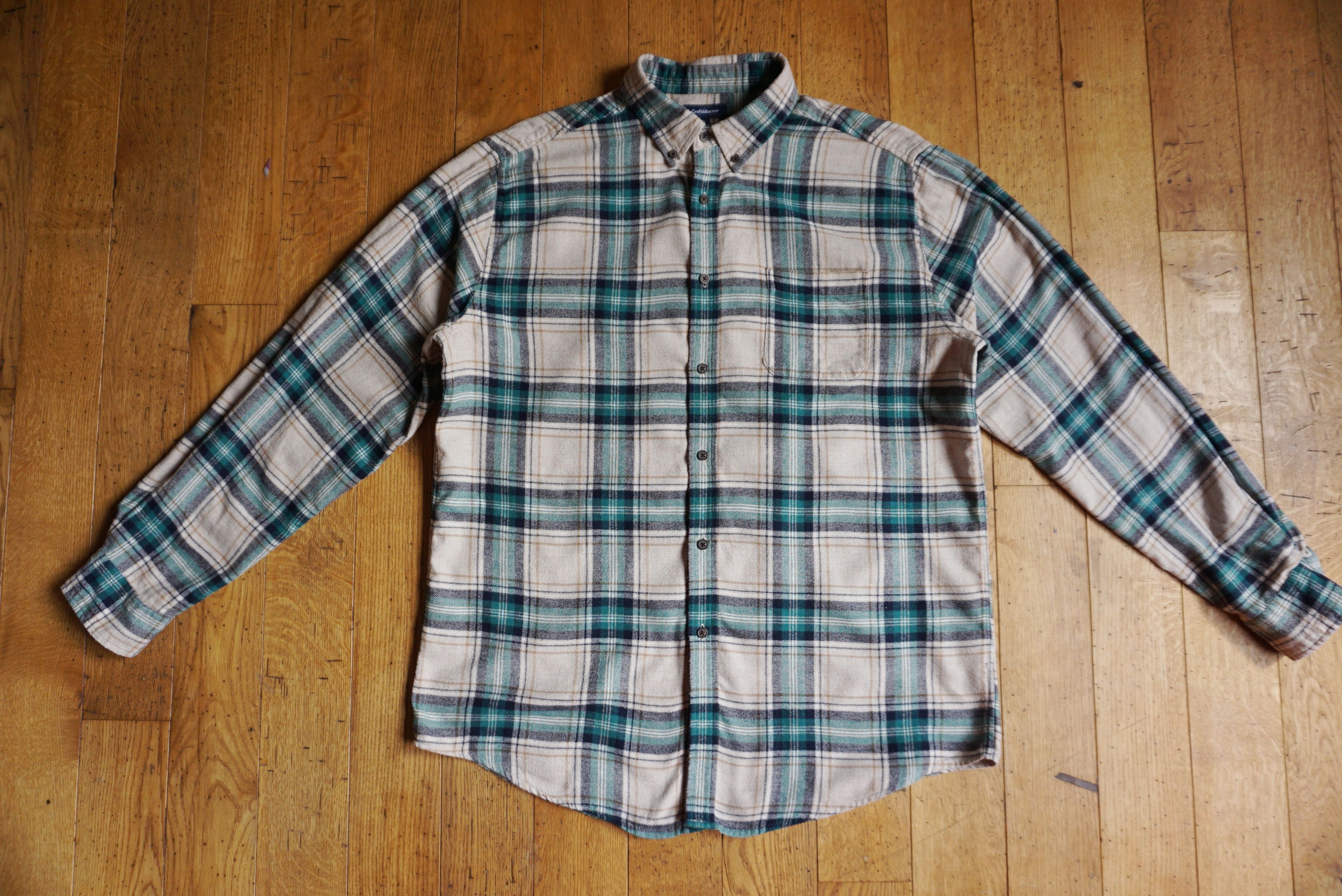 Croft & Barrow Croft & Barrow L Large regular shirt casual checked flannel Size US L / EU 52-54 / 3 - 15 Thumbnail