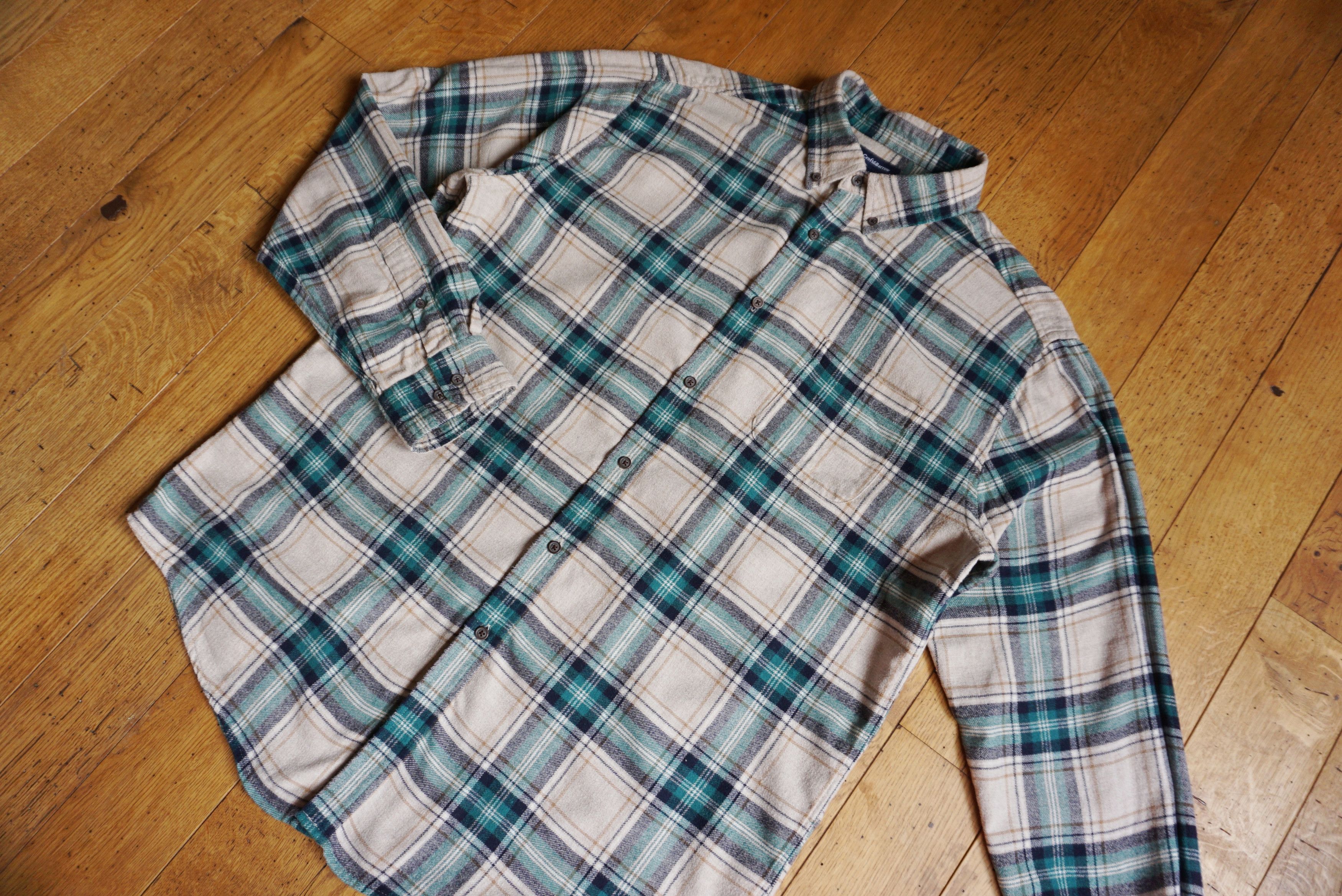 Croft & Barrow Croft & Barrow L Large regular shirt casual checked flannel Size US L / EU 52-54 / 3 - 1 Thumbnail