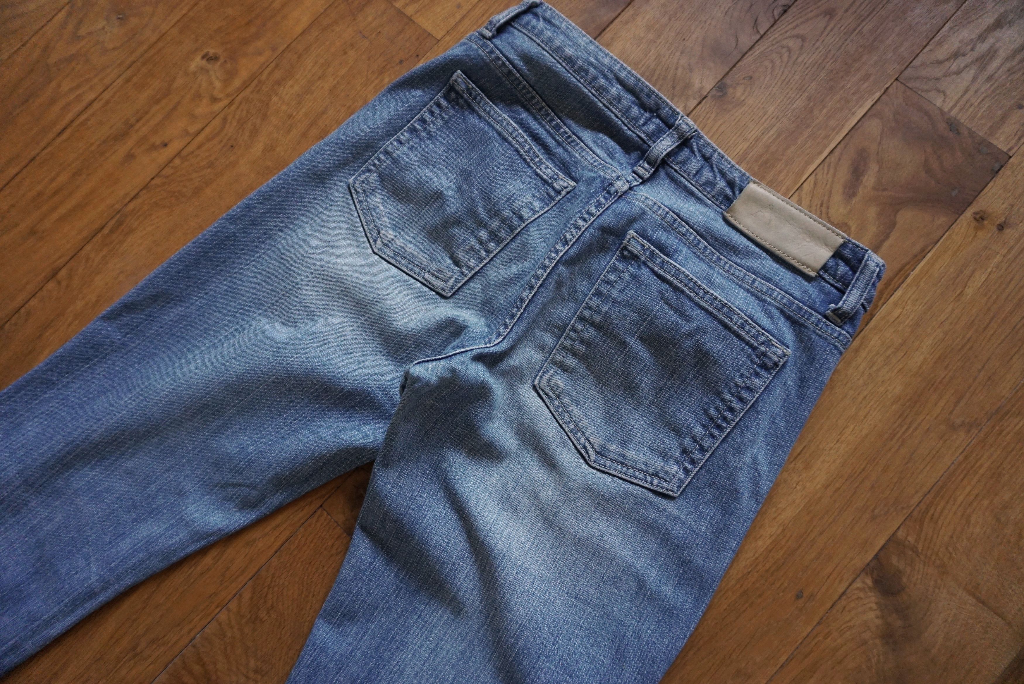 Acne Studios Womens ACNE studios Hepp Riss denim jeans 27/32 S straight Size 27" / US 4 / IT 40 - 10 Thumbnail