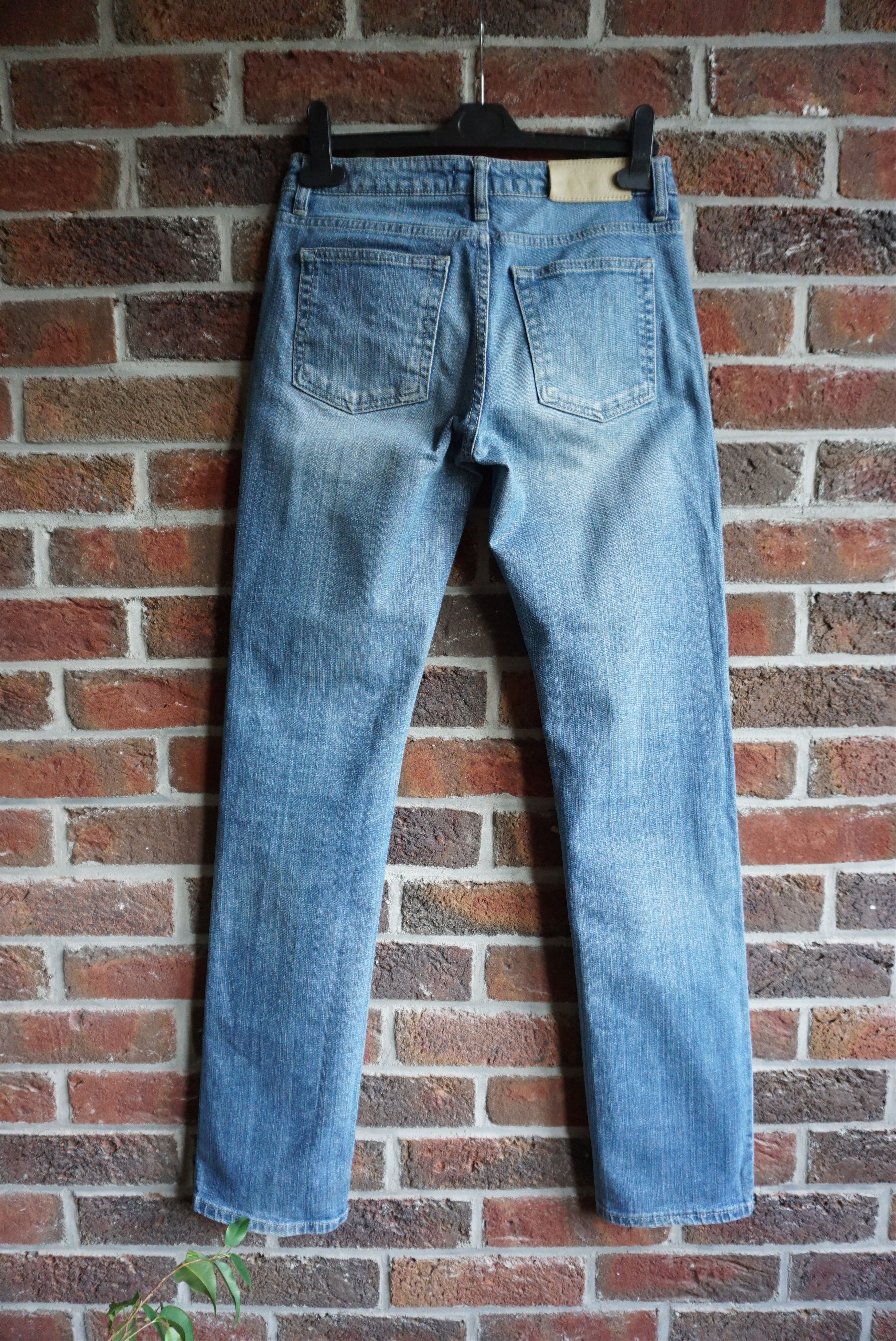 Acne Studios Womens ACNE studios Hepp Riss denim jeans 27/32 S straight Size 27" / US 4 / IT 40 - 2 Thumbnail