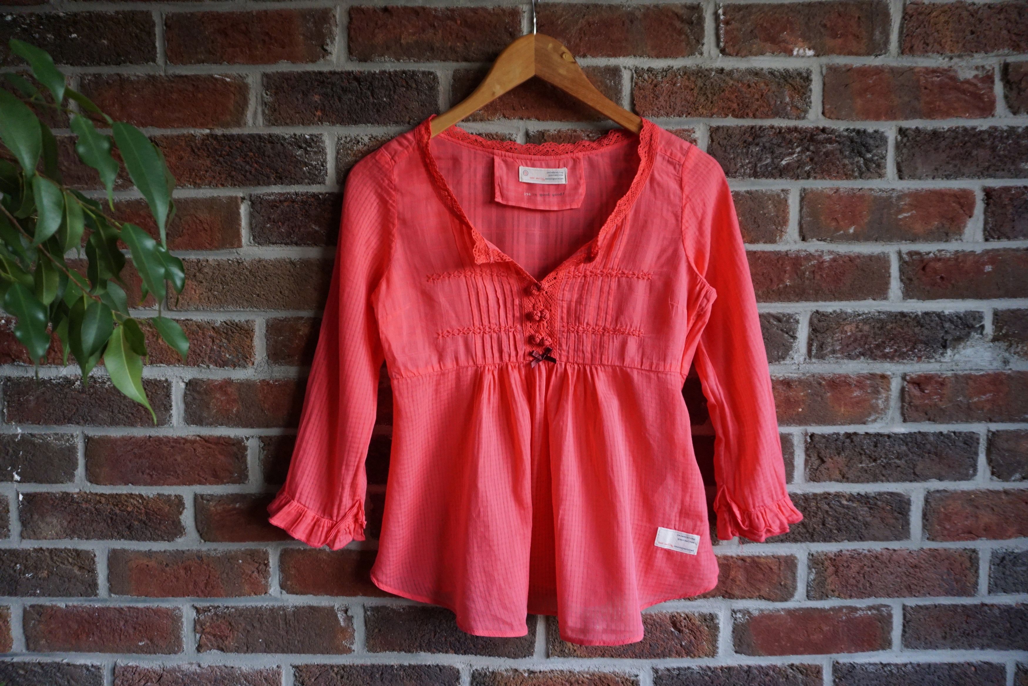 Odd Molly Womens Odd Molly 0 XS US 0/2 shirt blouse tunic lace ruffled Size XS / US 0-2 / IT 36-38 - 1 Thumbnail