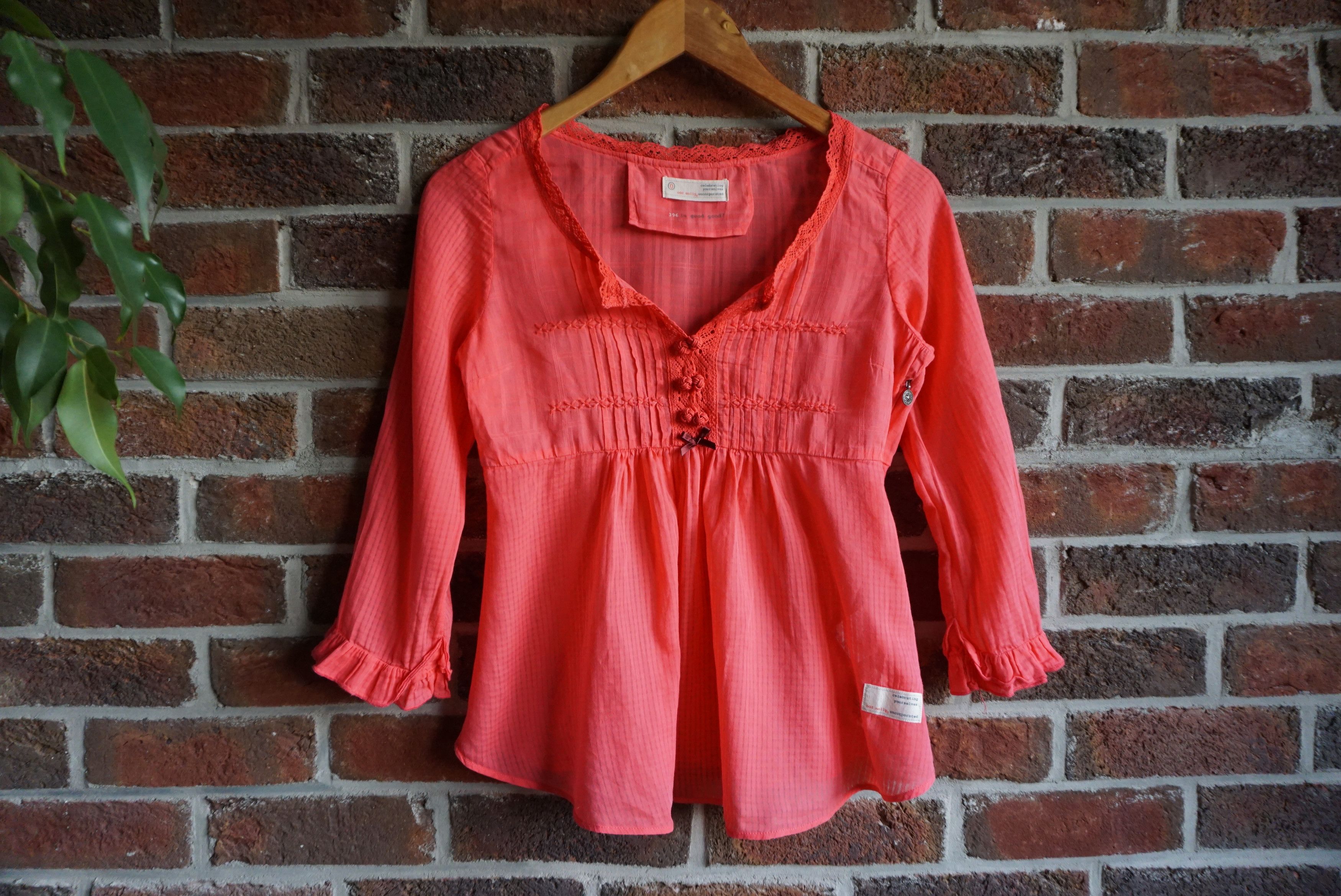 Odd Molly Womens Odd Molly 0 XS US 0/2 shirt blouse tunic lace ruffled Size XS / US 0-2 / IT 36-38 - 10 Thumbnail