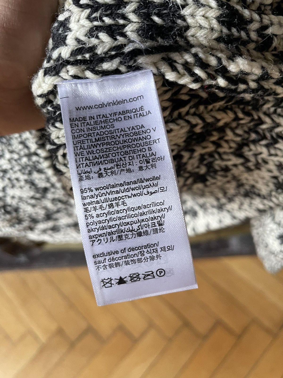 Calvin Klein 205W39NYC FW18 Est. Orbital velocity Knit Size US XS / EU 42 / 0 - 4 Thumbnail