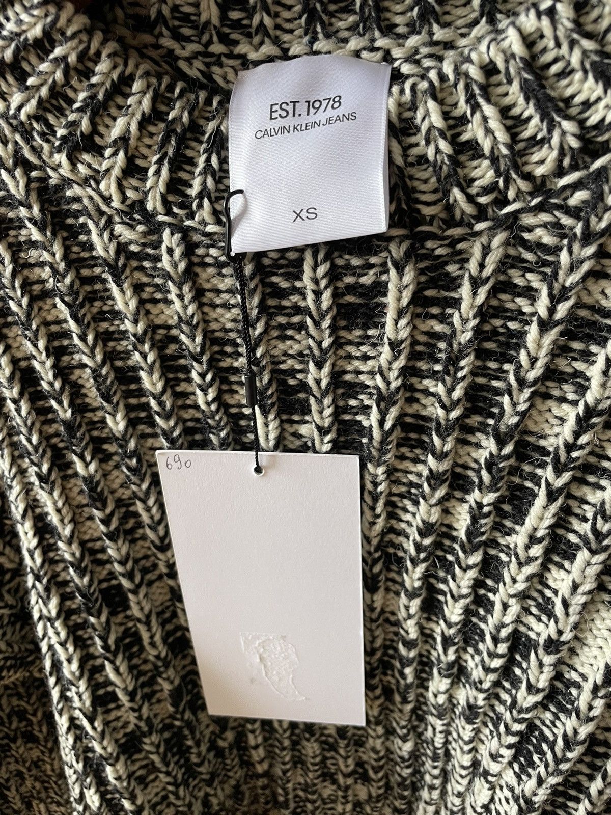 Calvin Klein 205W39NYC FW18 Est. Orbital velocity Knit Size US XS / EU 42 / 0 - 5 Thumbnail