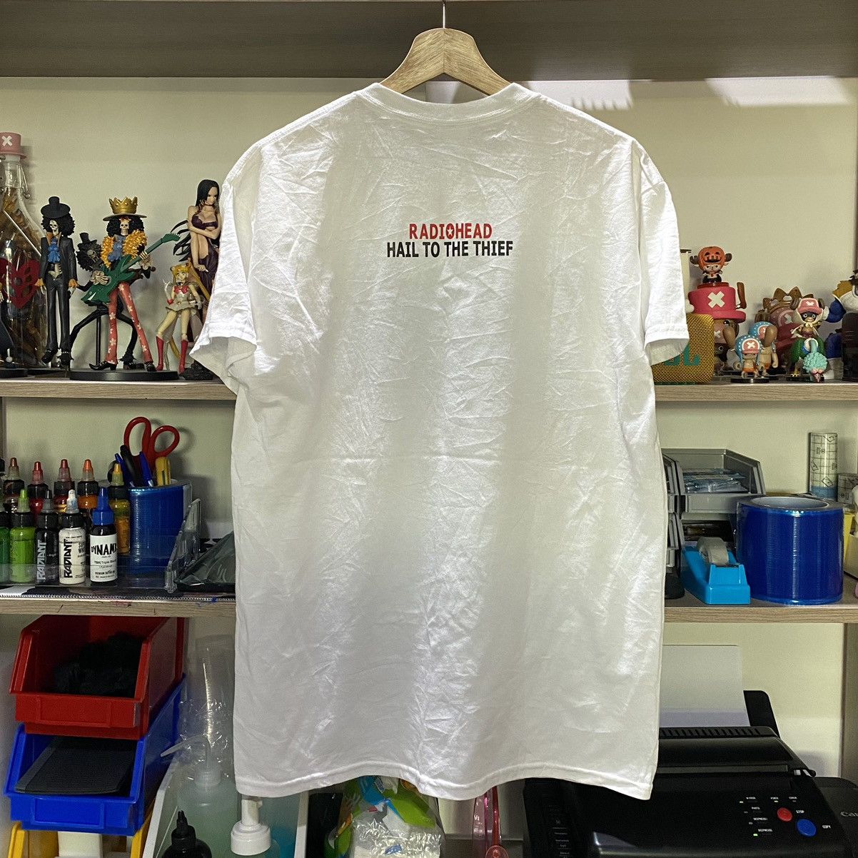 Band Tees Y2K Radiohead Tee (DDP / No Import Fees) Size US M / EU 48-50 / 2 - 3 Thumbnail