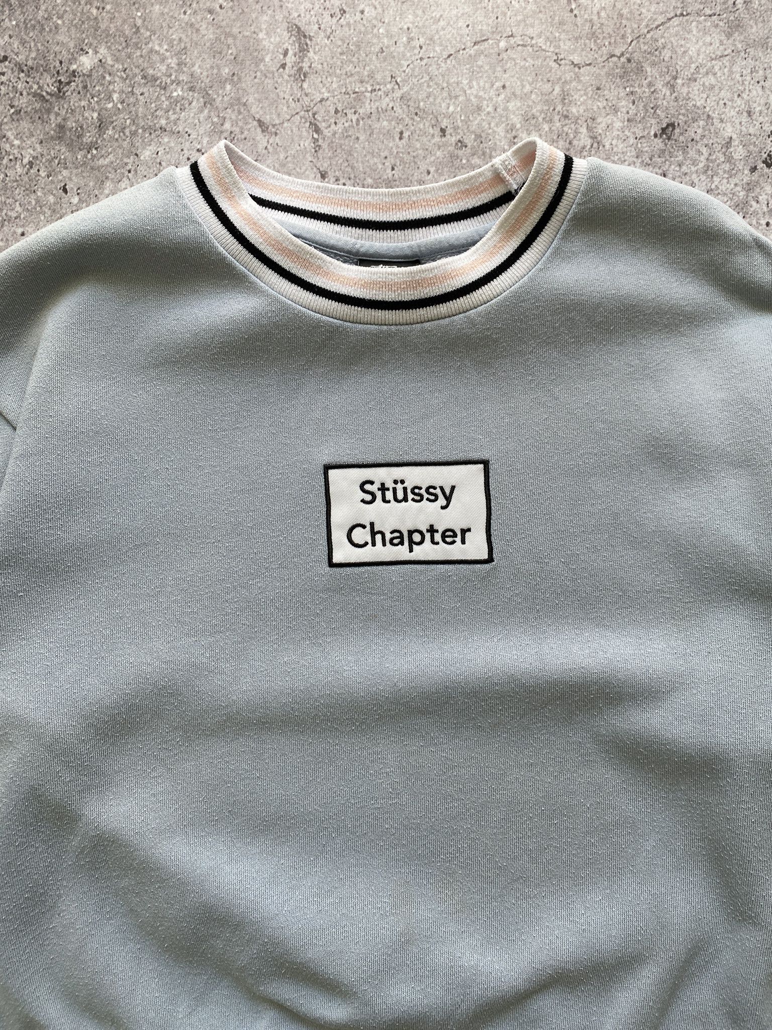 Stussy Stussy Y2k Crop Sweatshirt Size XL / US 12-14 / IT 48-50 - 5 Thumbnail