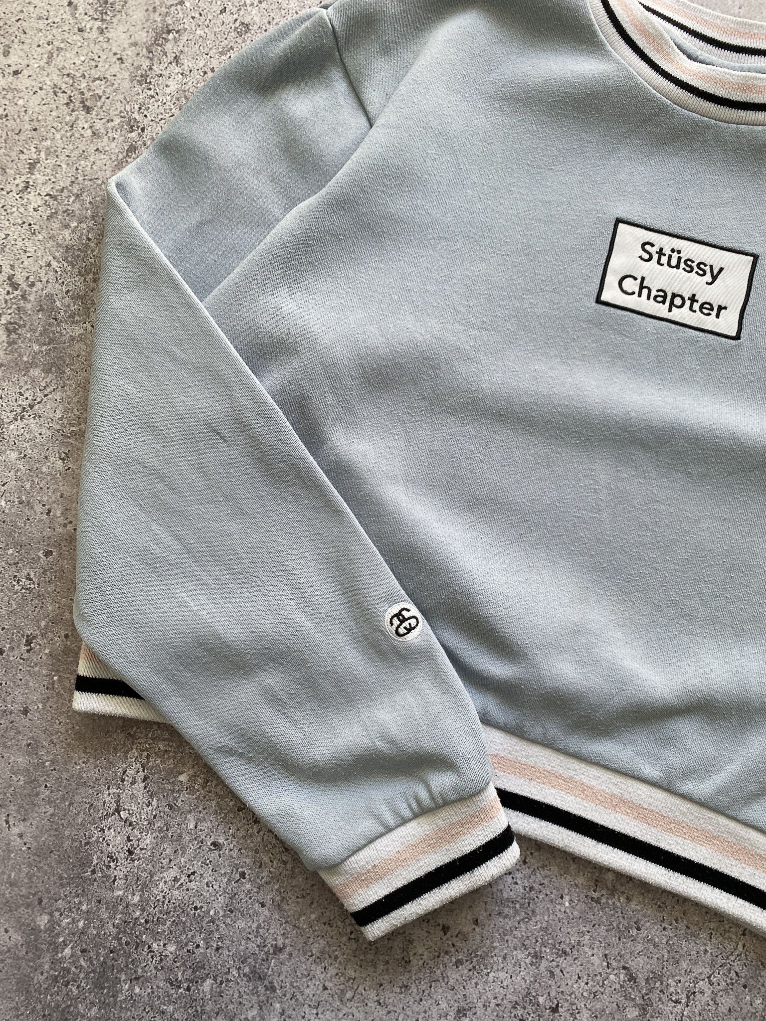 Stussy Stussy Y2k Crop Sweatshirt Size XL / US 12-14 / IT 48-50 - 6 Thumbnail