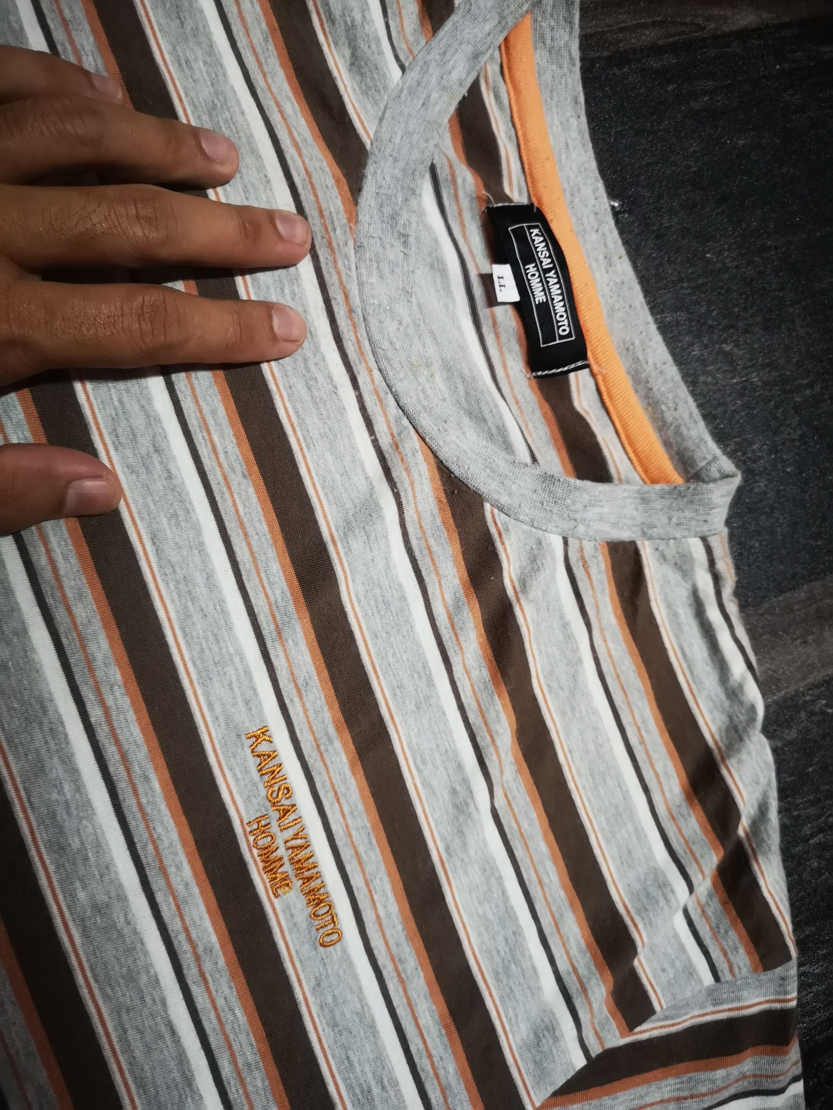 Japanese Brand × Kansai Yamamoto Kansai Yamamoto Striped Size US L / EU 52-54 / 3 - 5 Thumbnail