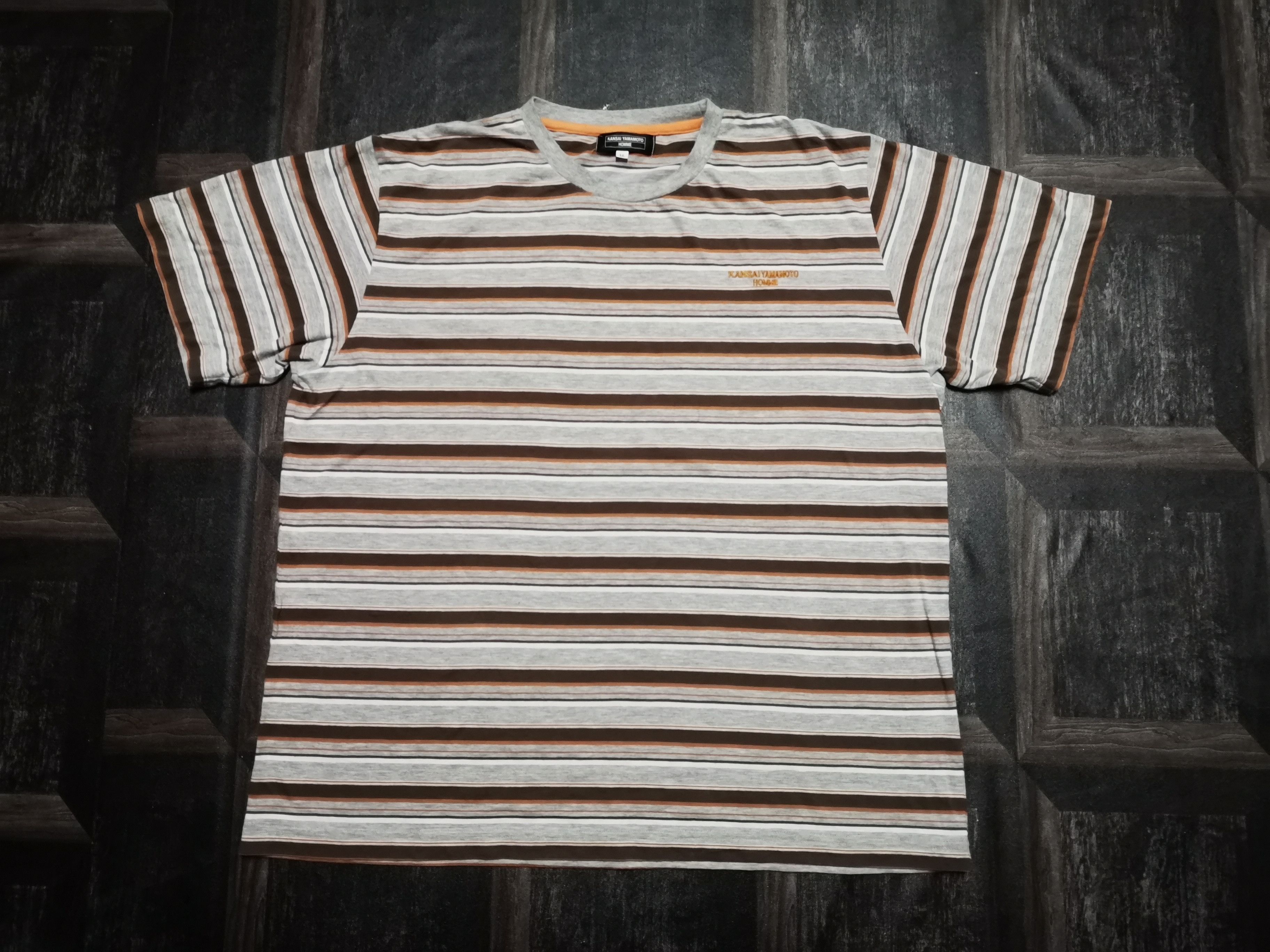 Japanese Brand × Kansai Yamamoto Kansai Yamamoto Striped Size US L / EU 52-54 / 3 - 3 Thumbnail
