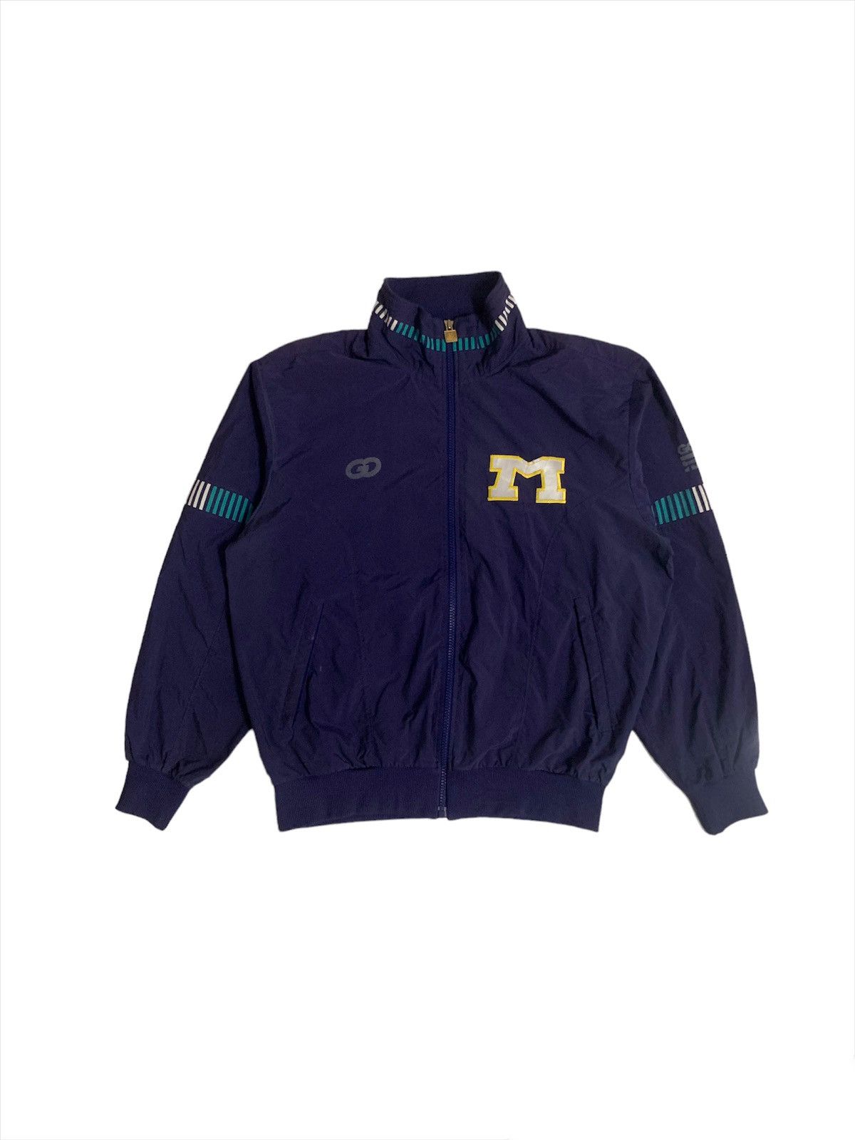 Asics × Japanese Brand Gona By Asics Windbreaker Sport Zipper Jacket Size US S / EU 44-46 / 1 - 1 Thumbnail