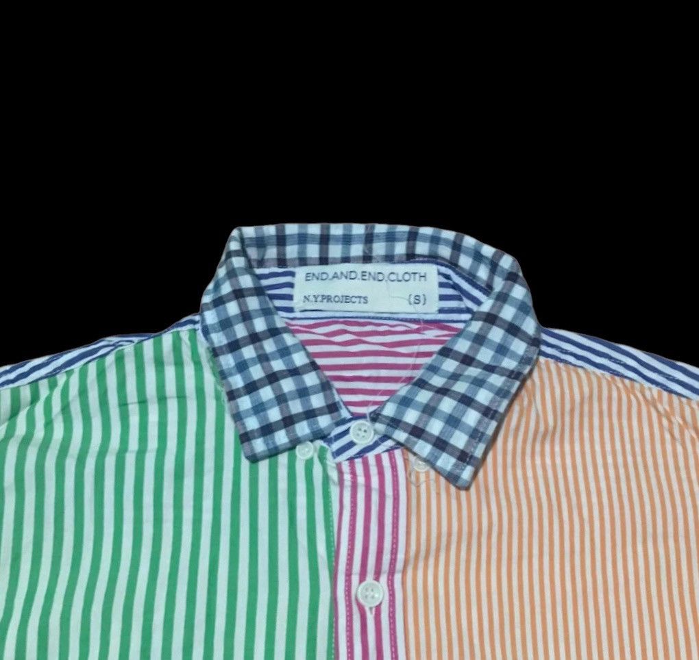 Japanese Brand × Vintage Striped Colour End And End NY Projects Long Sleeve Shirts Size US S / EU 44-46 / 1 - 6 Thumbnail