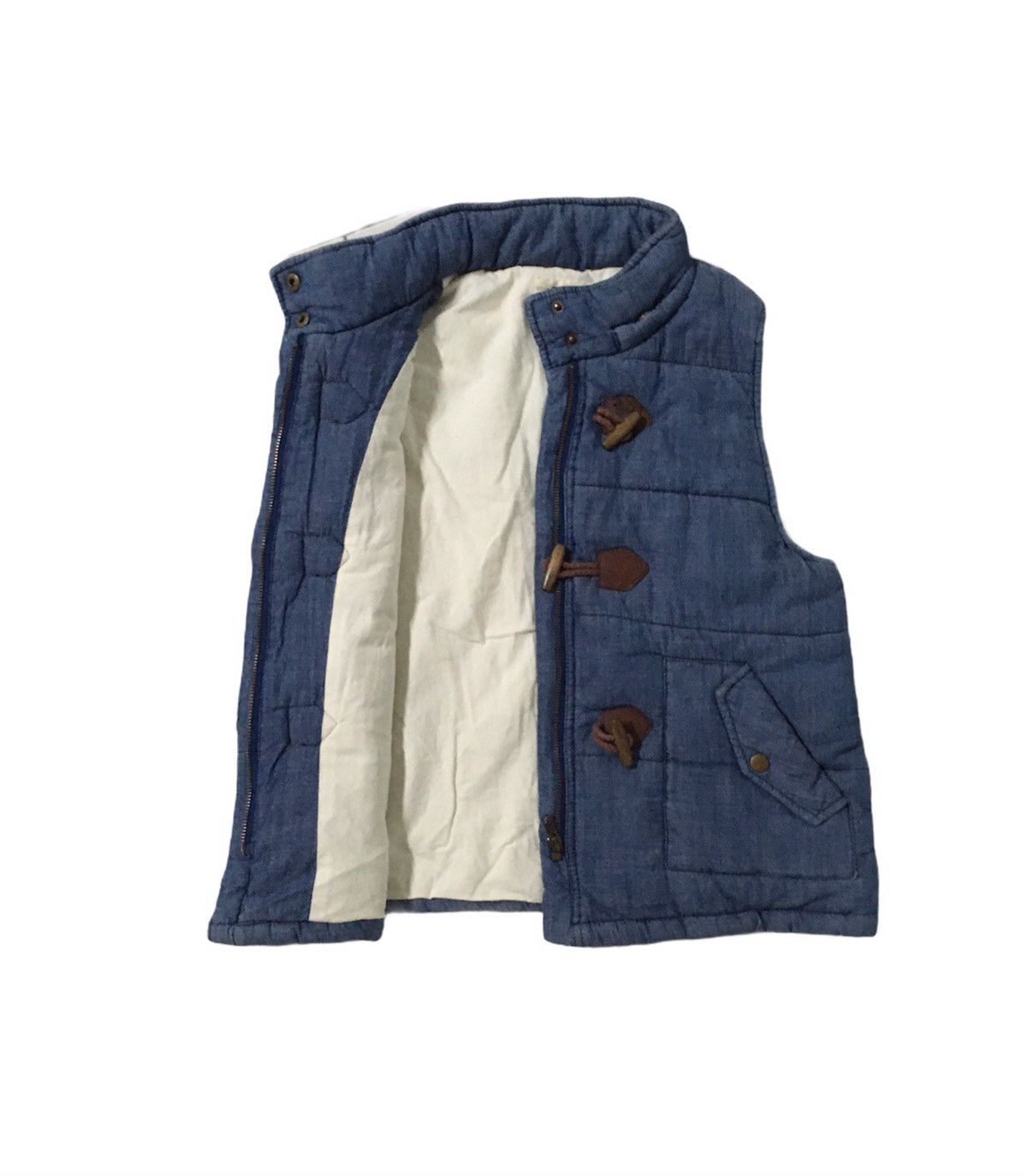 Japanese Brand 🔥Rikka Duffle Vests With Hoodies Size S / US 4 / IT 40 - 4 Thumbnail