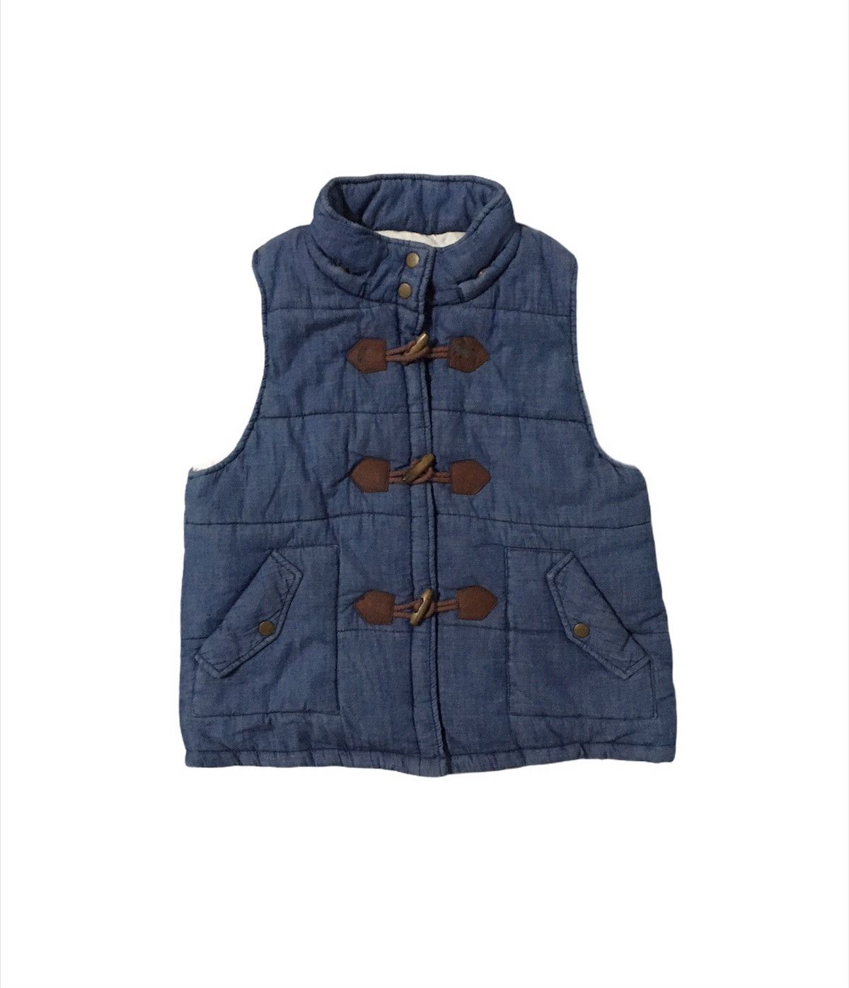 Japanese Brand 🔥Rikka Duffle Vests With Hoodies Size S / US 4 / IT 40 - 2 Thumbnail